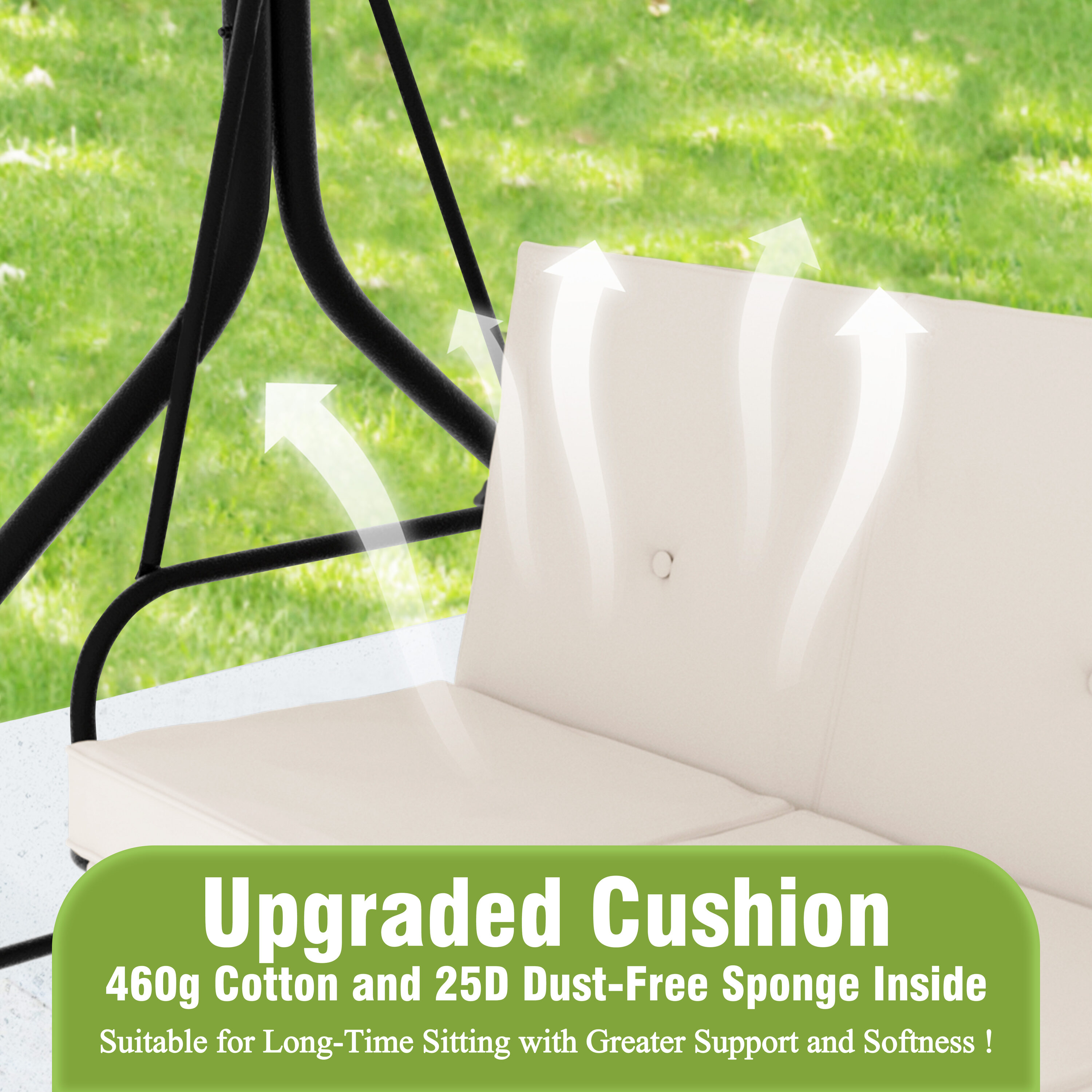 VEIKOUS PG0210-02CW-4 Swing-Gliders - View #2