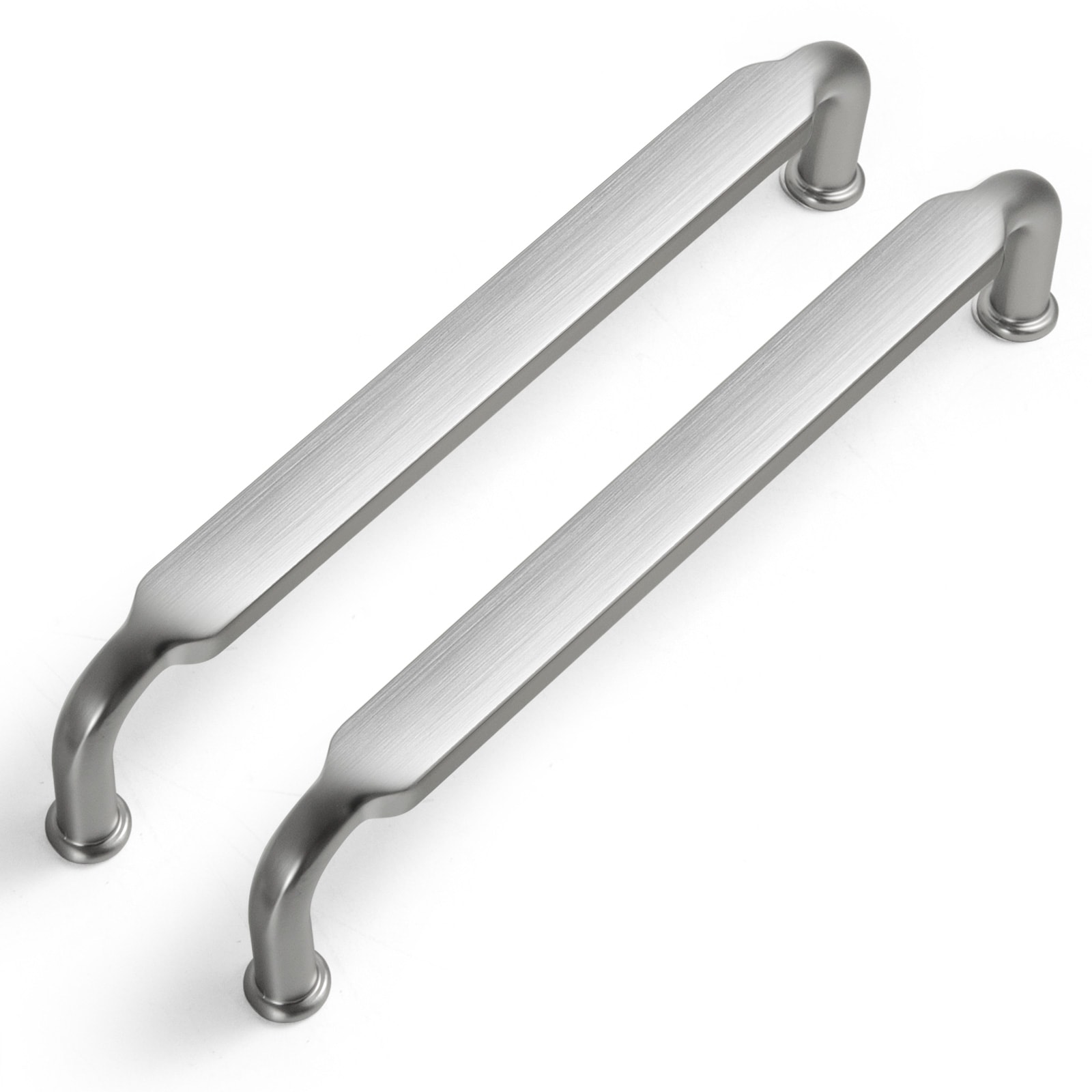 Miaokesen 2202NL-128 5-1/16-in , 128mm Center to Center Brushed Nickel Novelty Handle 6 -Pack