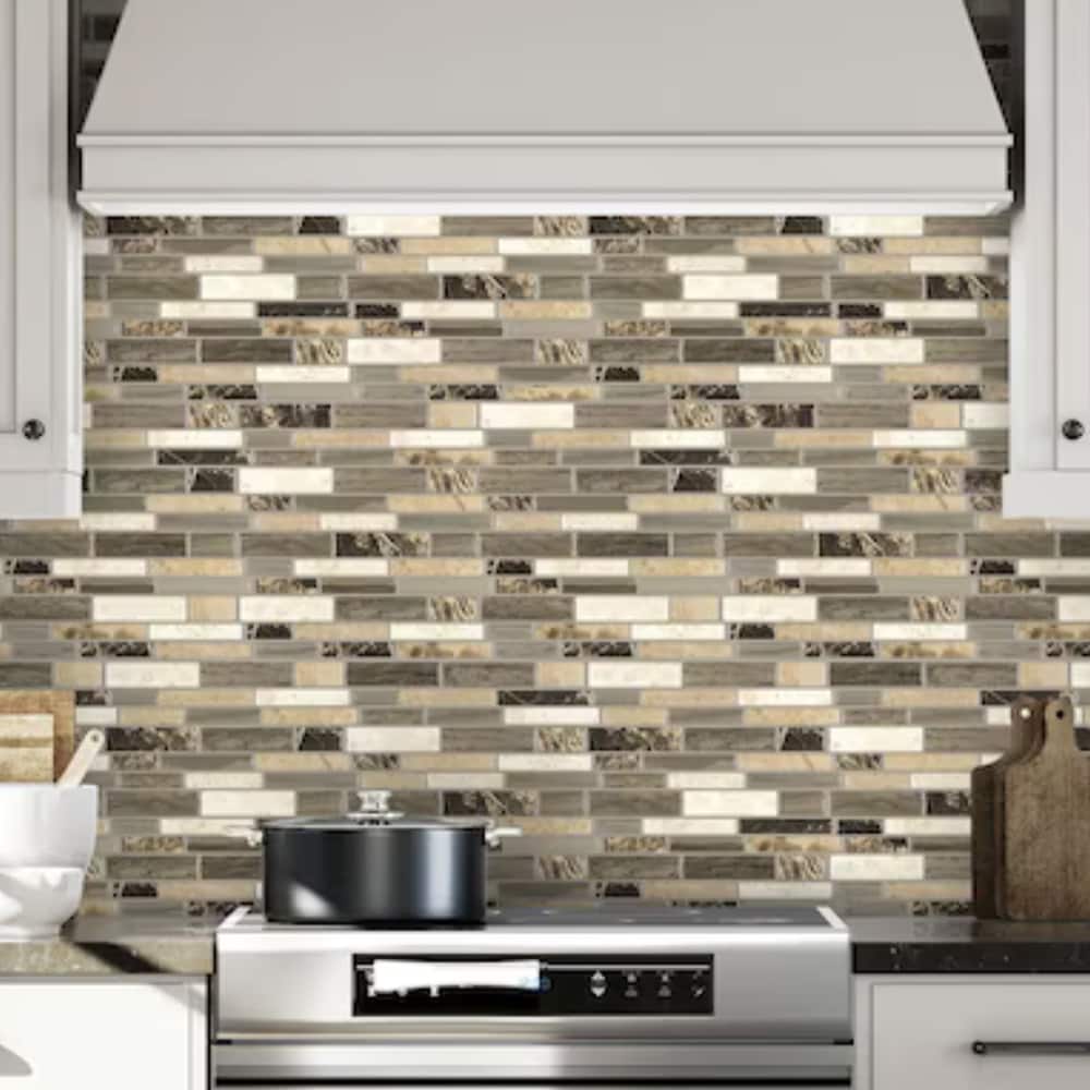 Peel&Stick Mosaics PS101PEEL1010 Ceramic-Tile - View #3
