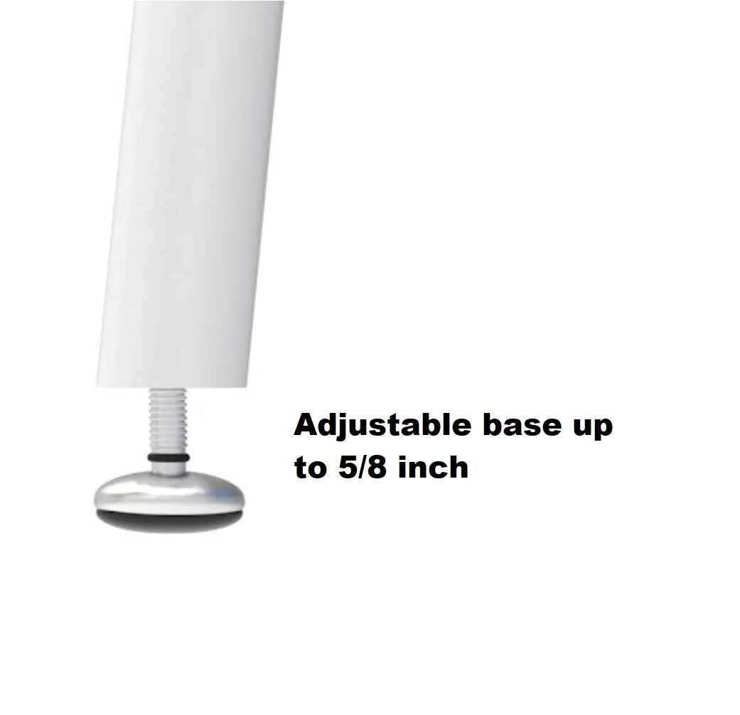 Kingsman Hardware TL720-WHT Wood-Table-Legs - View #4