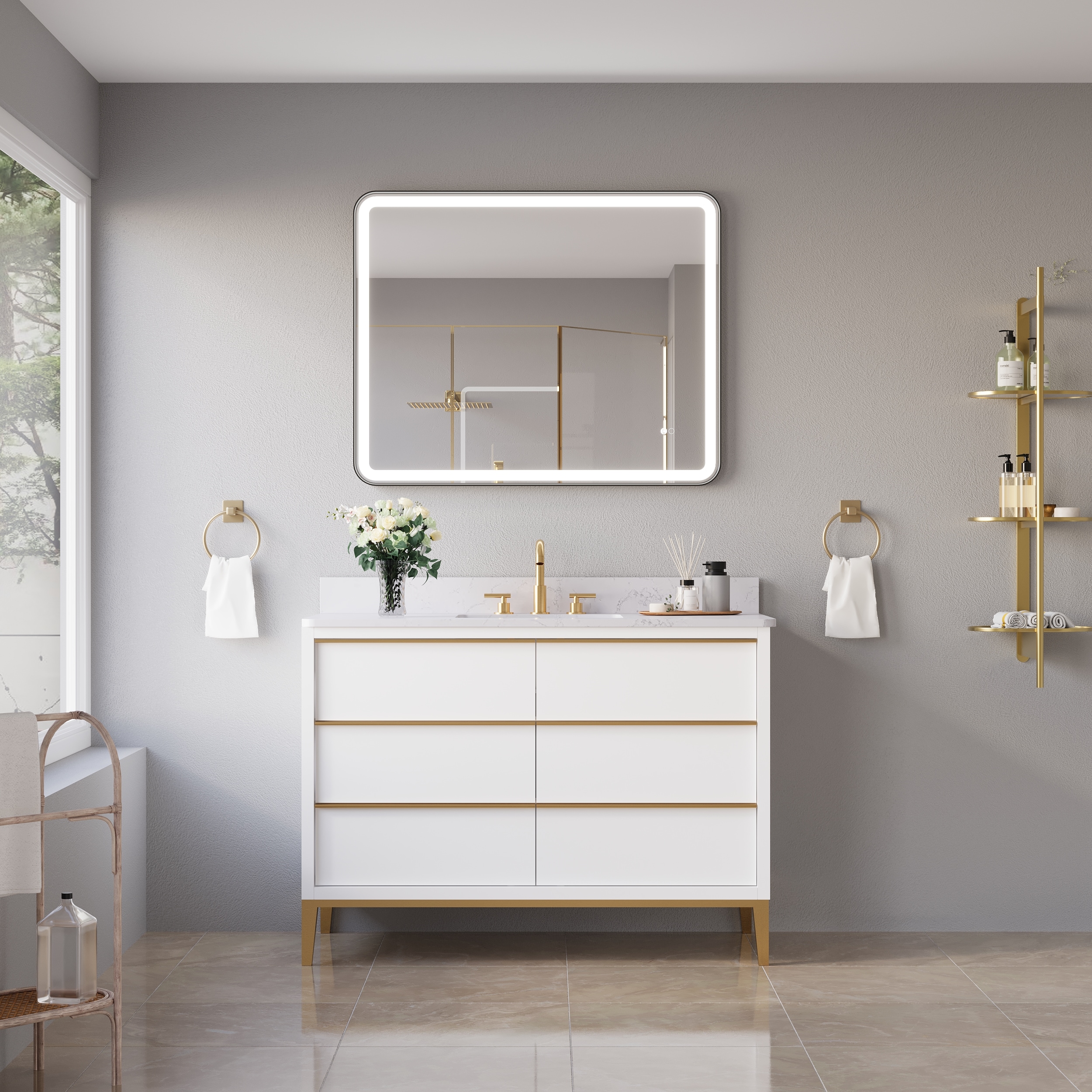 CALVON RC9-4032MB Framed-Bath-Mirrors - View #4