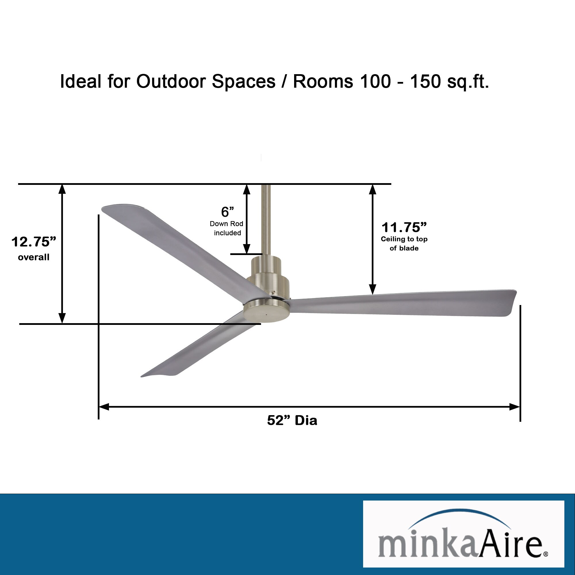 Minka Aire F787-BNW Ceiling-Fans - View #7
