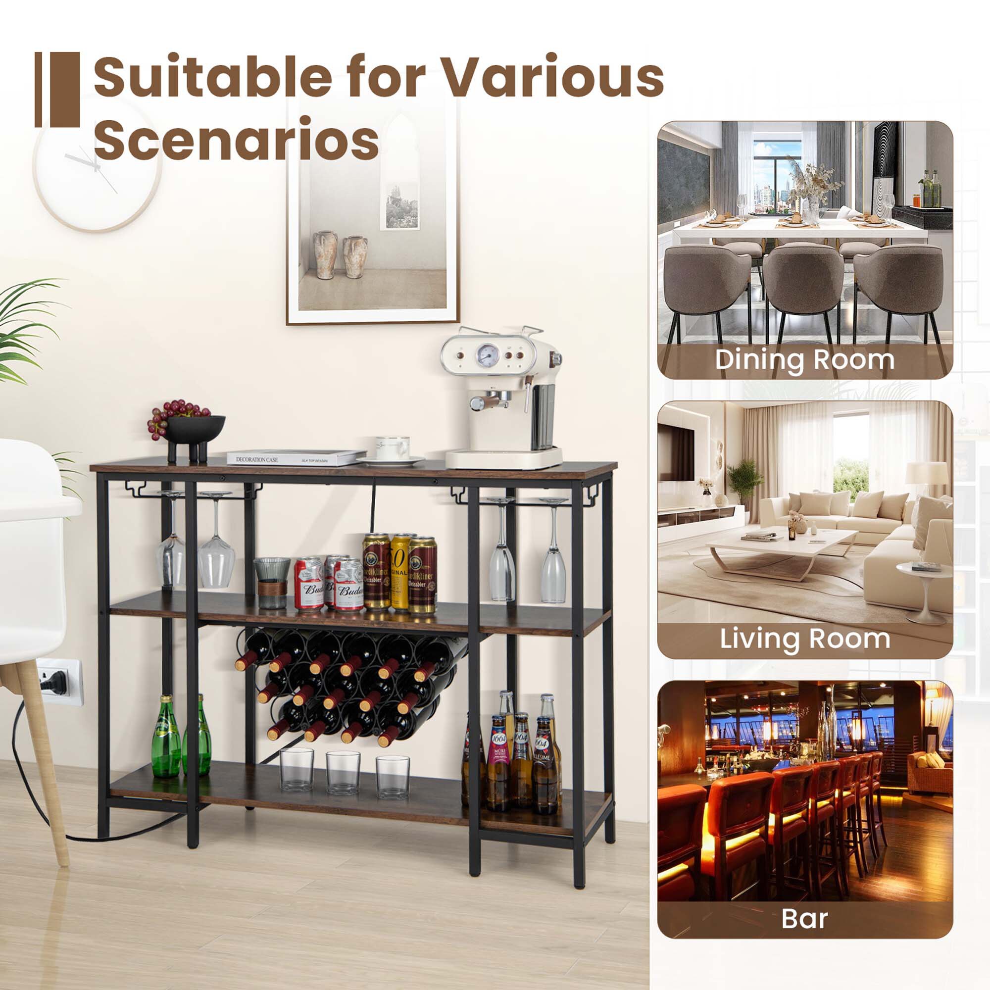 Goplus LWS00481 Dining-Tables - View #8