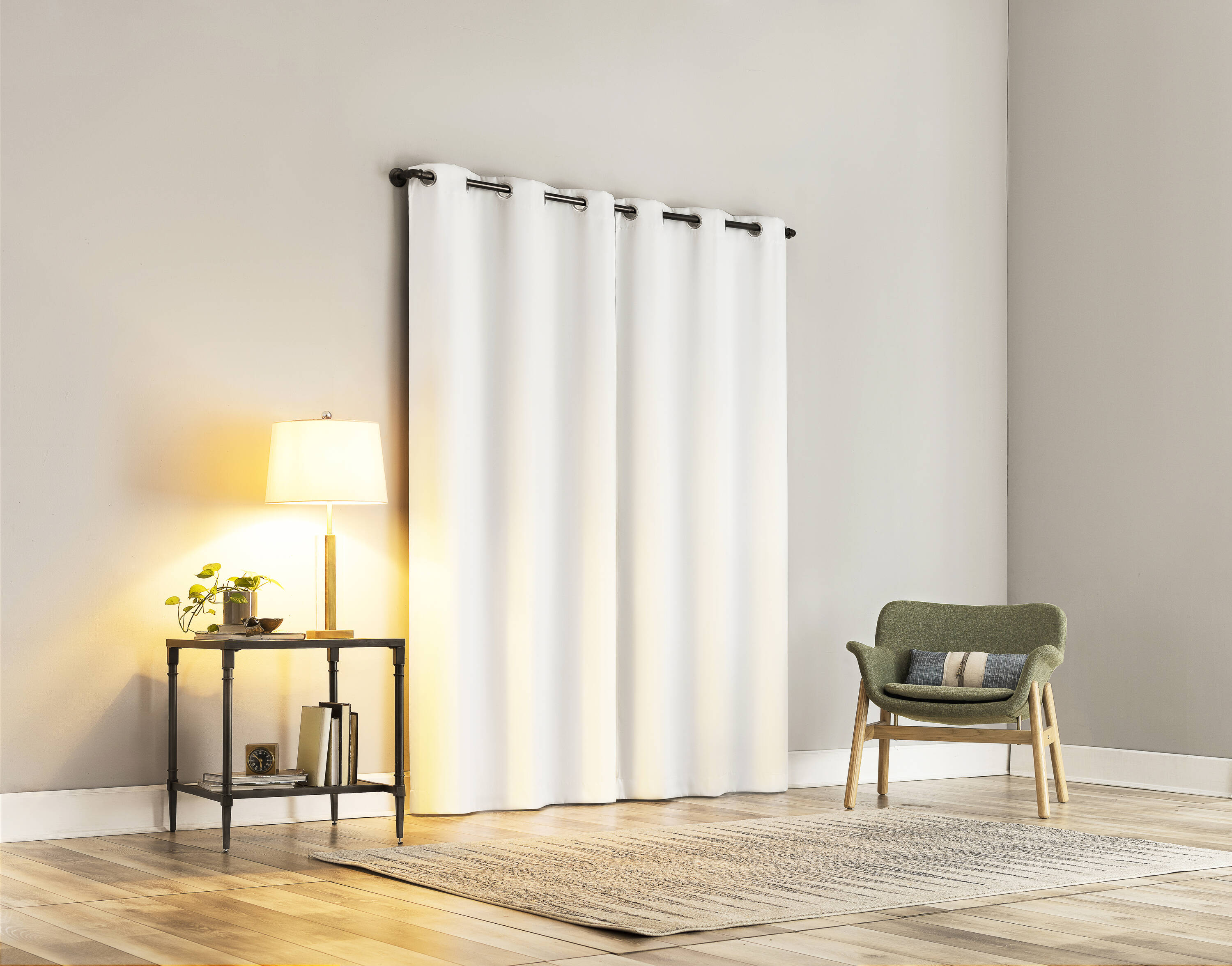 Sun Zero DOUGLAS 74X84 WHITE curtains - View #5