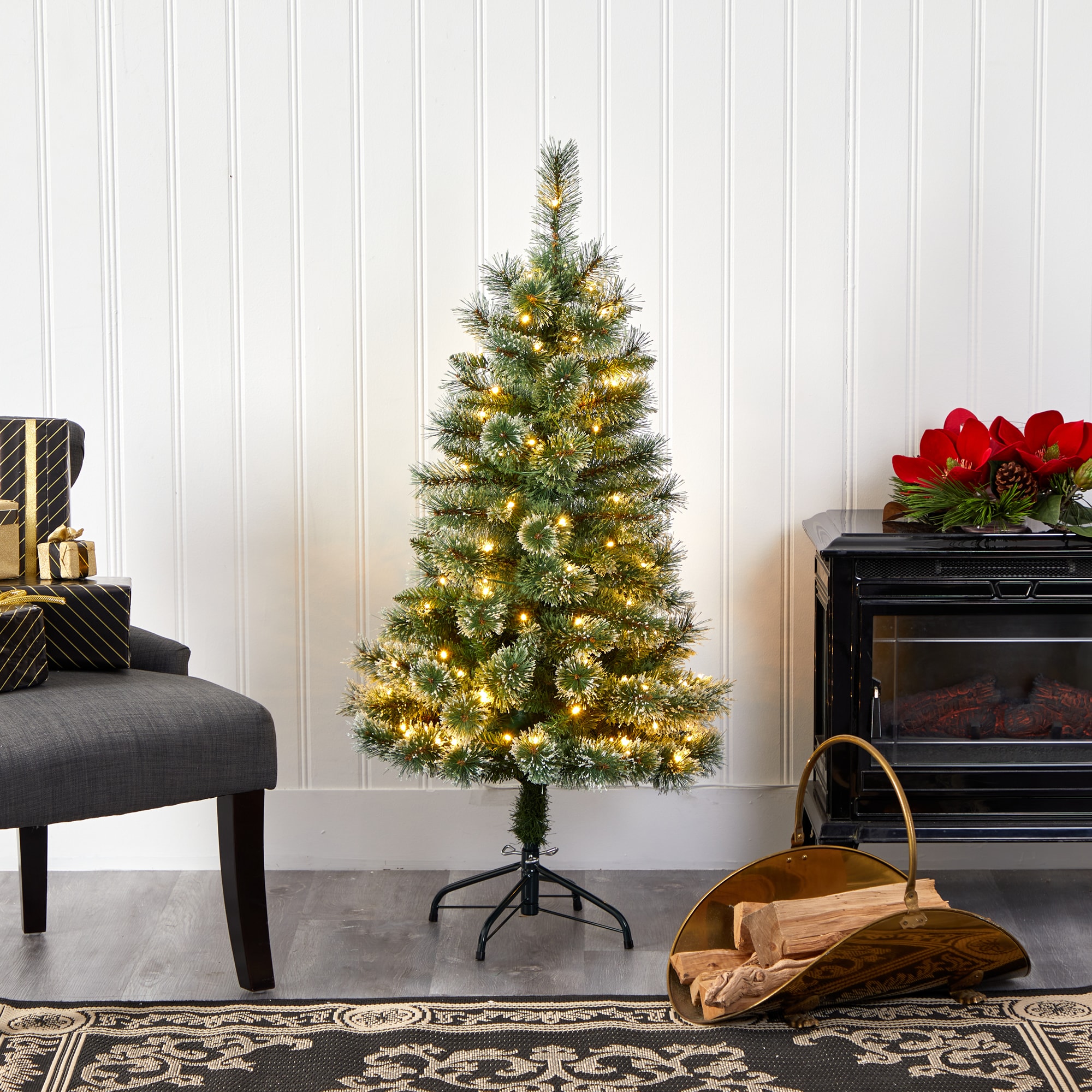 Nearly Natural T1633 Artificial-Christmas-Trees - View #6