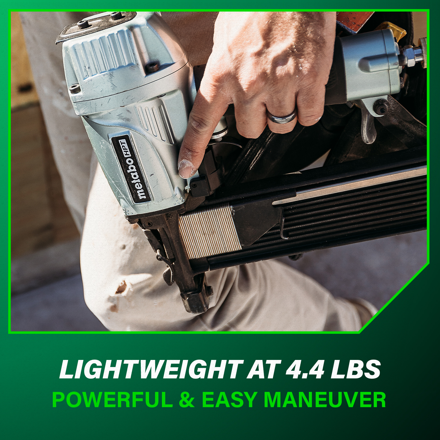 Metabo HPT N5008AC2M Pneumatic-Staplers - View #5