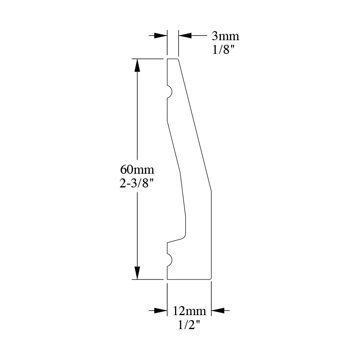 Orac Decor SX159 Baseboard-Moulding - View #2