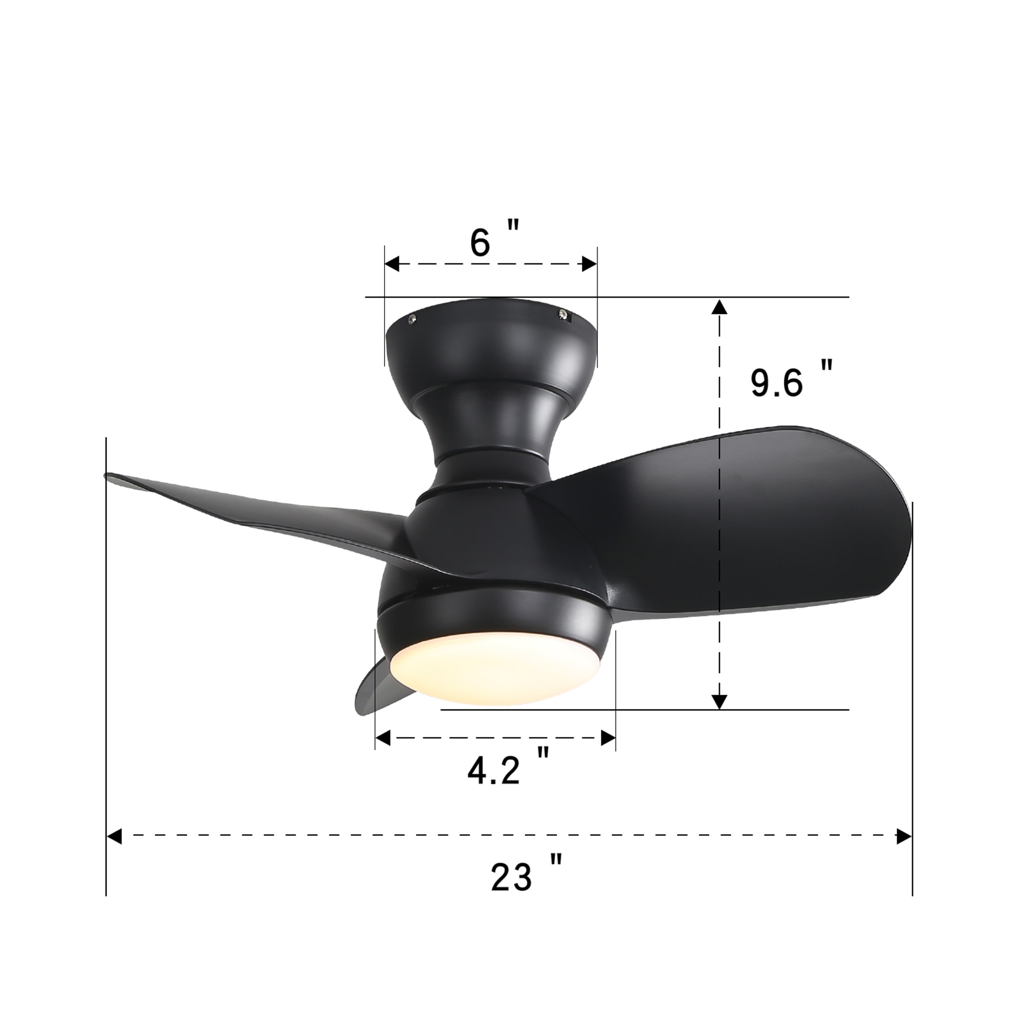SINOFURN SYD130010BK Ceiling-Fans - View #7