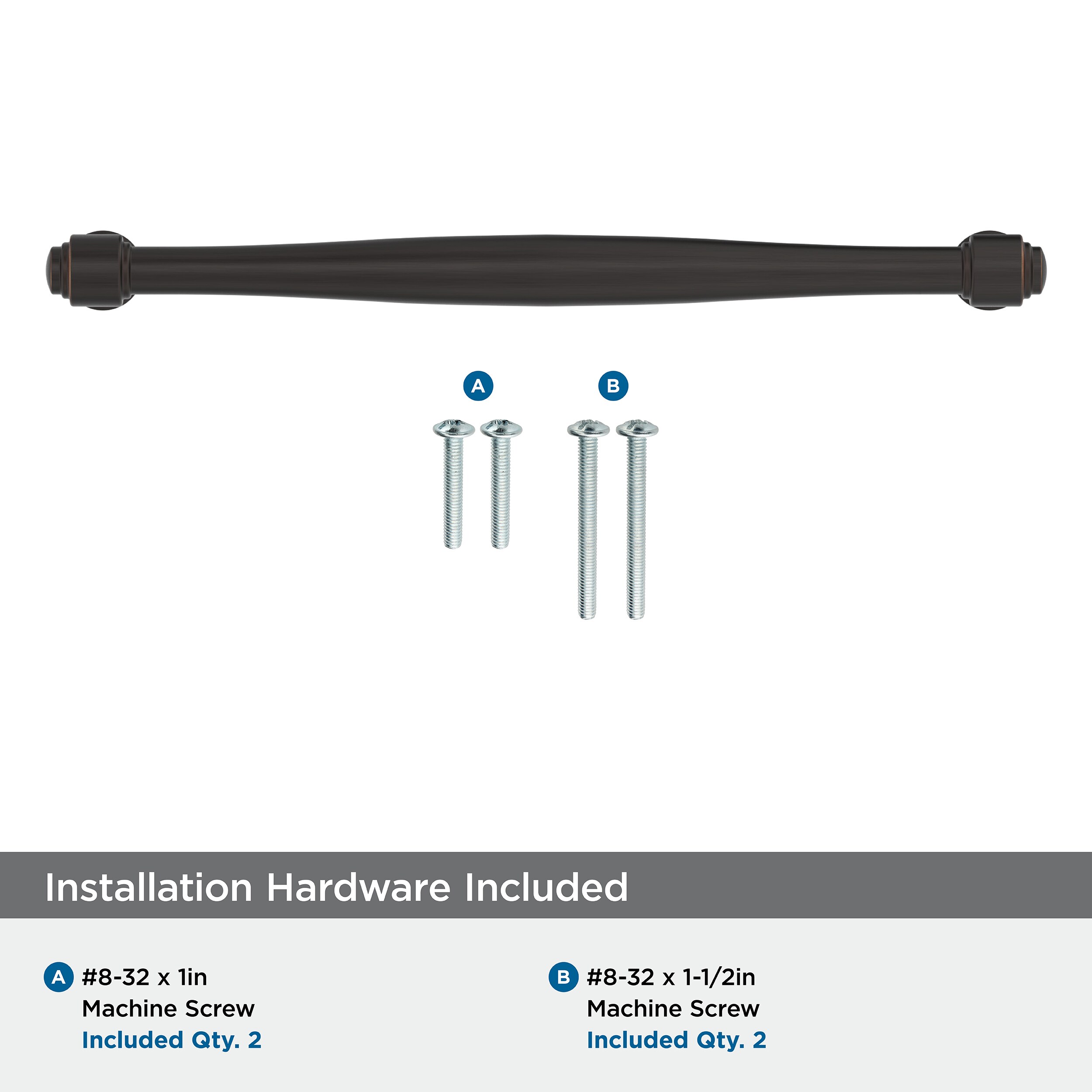 Amerock BP37725ORB Cabinet-Pulls - View #3