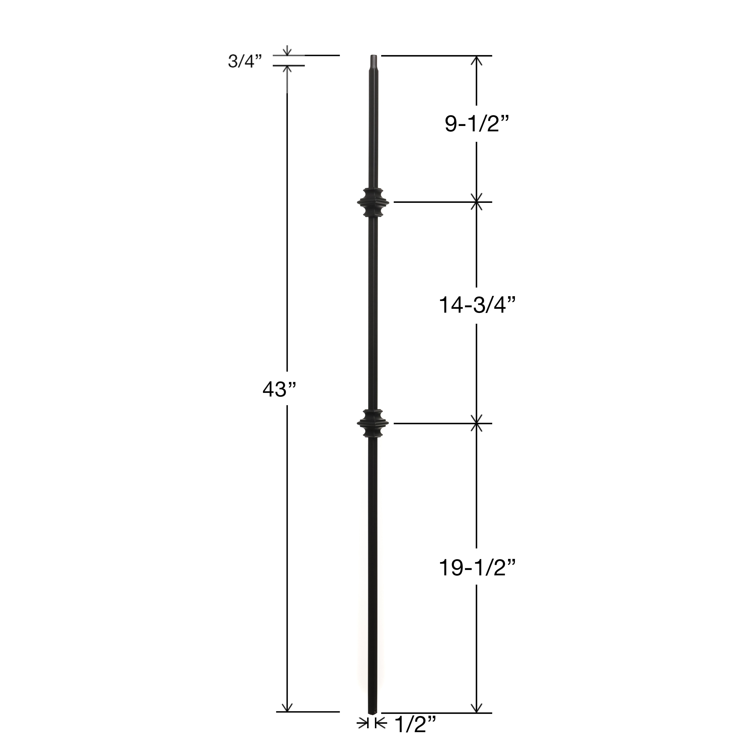 RELIABILT WGT61SB Interior-Stairpart-Balusters - View #5