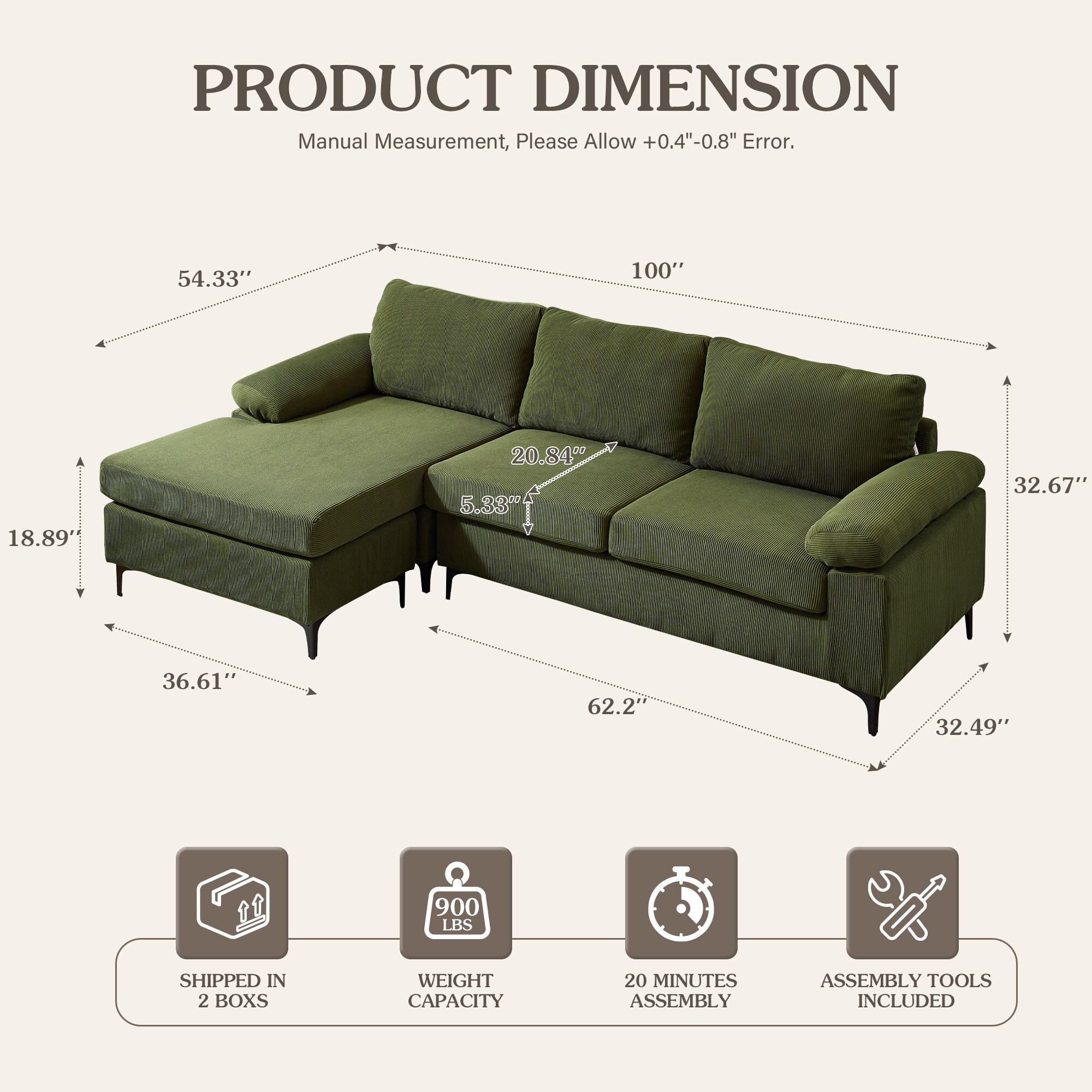 ALTRIGUS 6L-MK660-AL Sofas-Loveseats - View #3