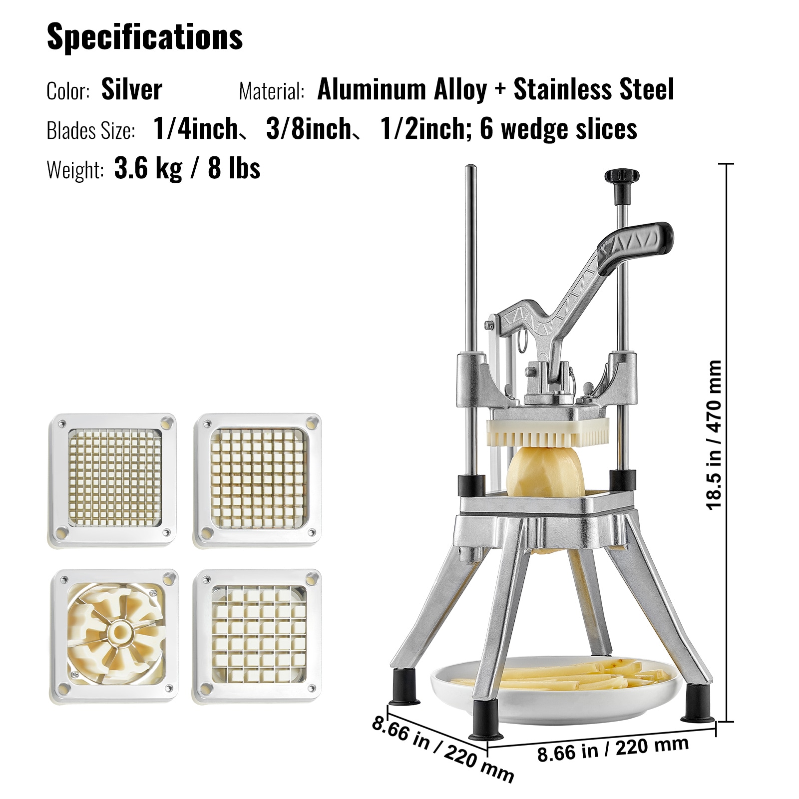 VEVOR SCGGSSDQTJJB01019V0 Food-Slicers - View #7