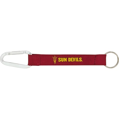 NCAA Arizona State Sun Devils Bottle Opener Lanyard Carabiner Keychain 