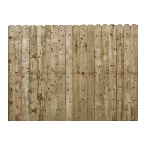 Severe Weather 6-ft x 8-ft Pressure Treated Spruce Fence Panel at Lowes.com