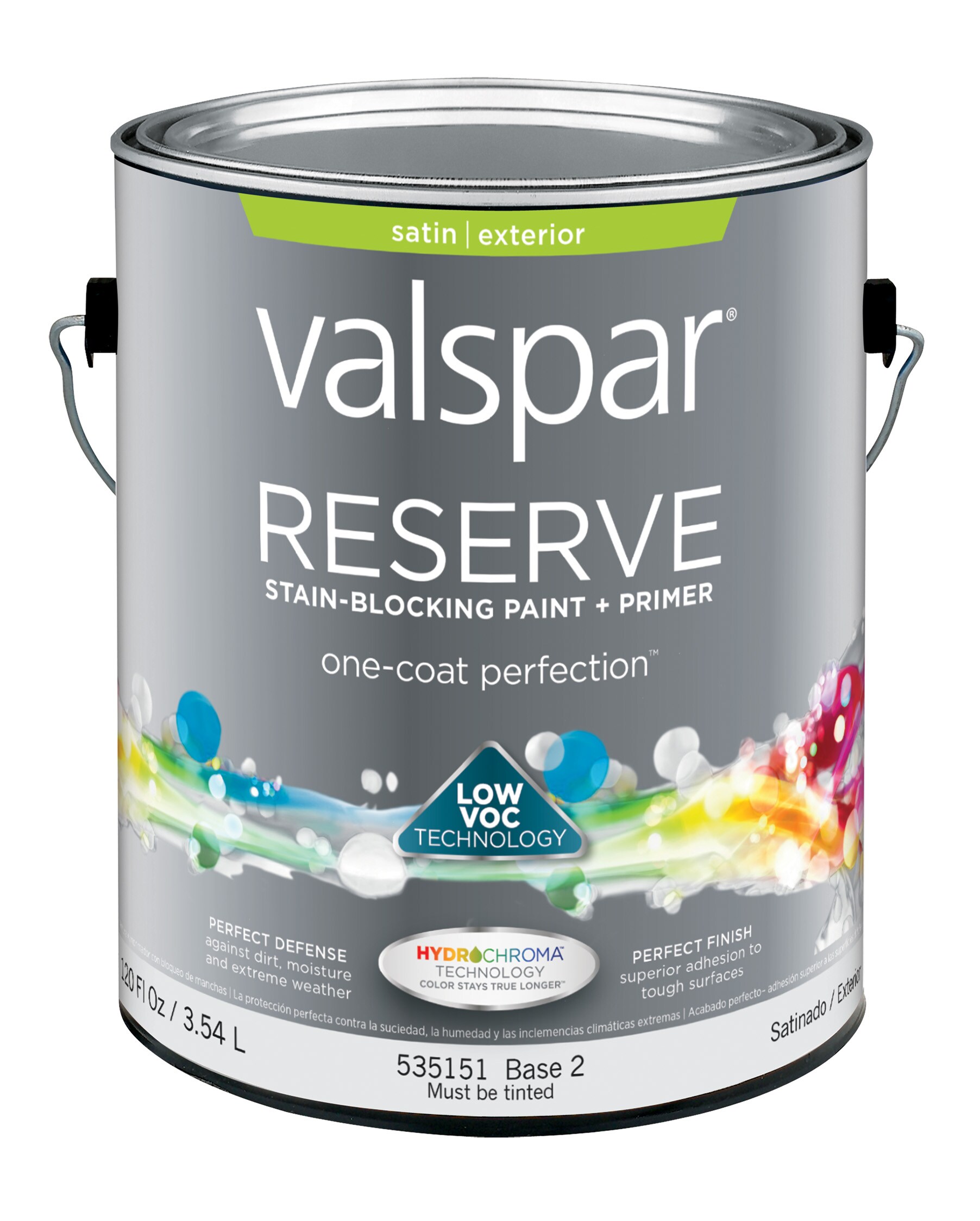 Valspar Reserve Satin Tintable Latex Exterior Paint + Primer (1-Gallon ...