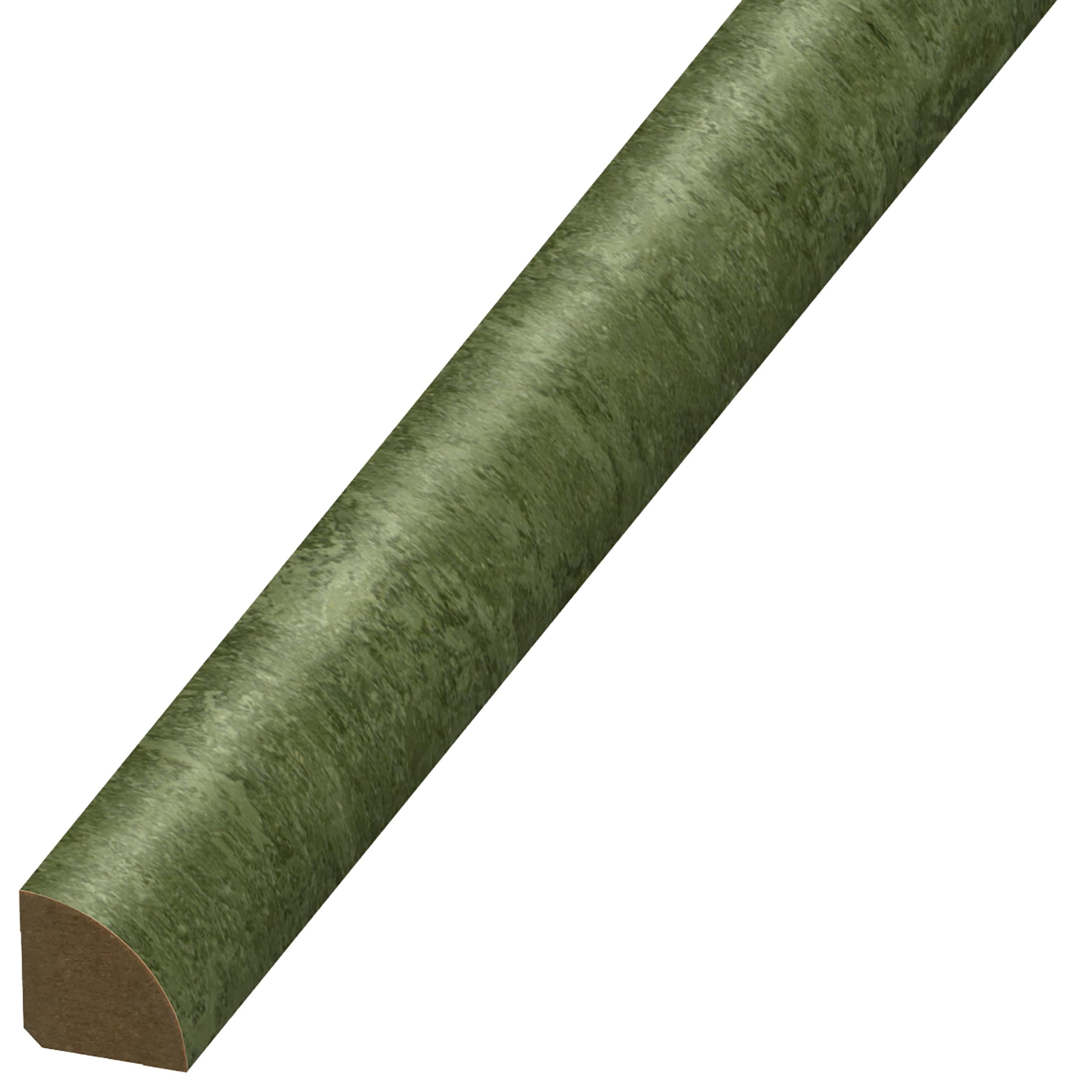 Versatrim MRQR-106917 Marmoleum Marmoleum in color Pine Forest 0.75-in T x 0.75-in W x 94-in L Laminate wood Quarter round