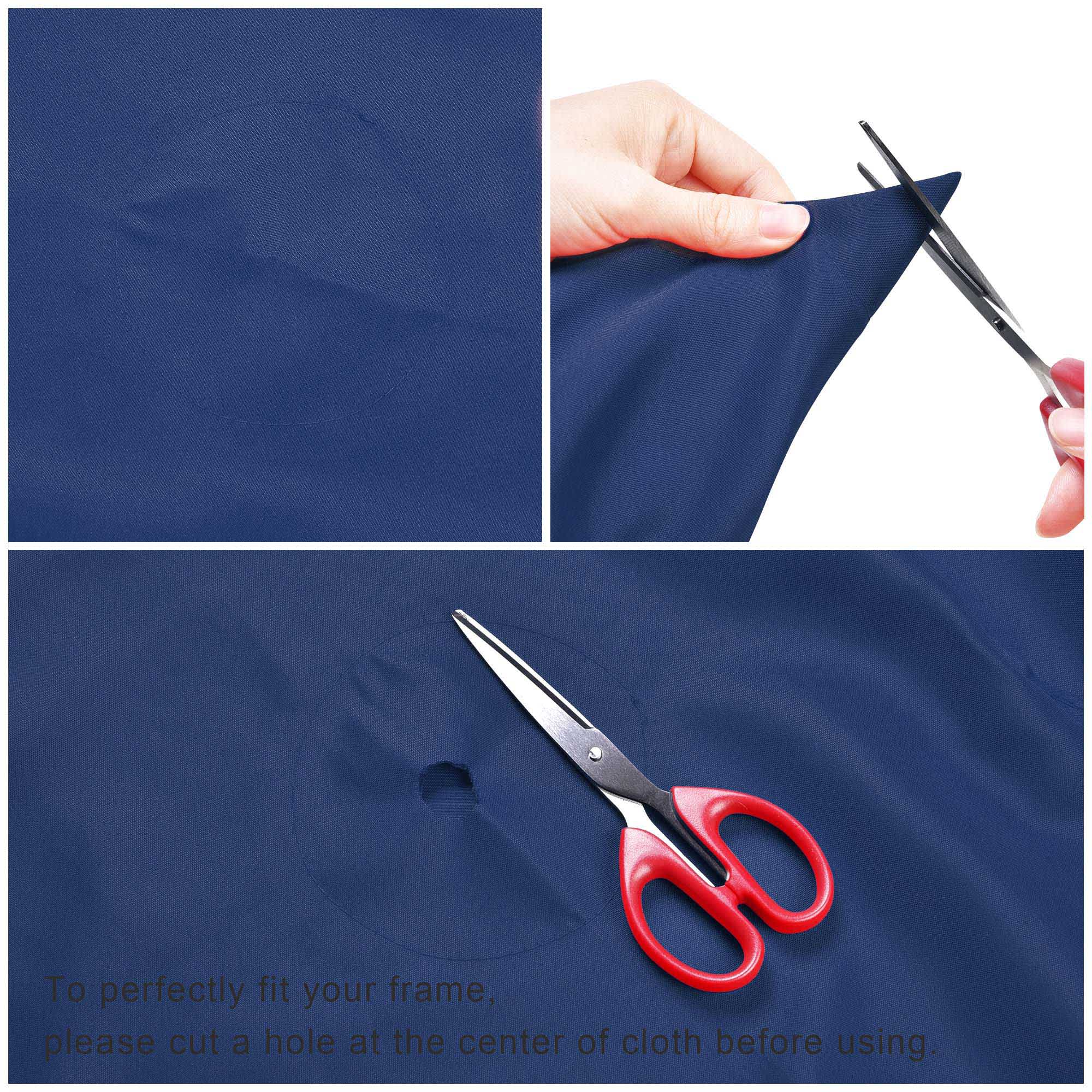 Yescom 07UMC001-13F-NAVY-LO Umbrellas-2 - View #4