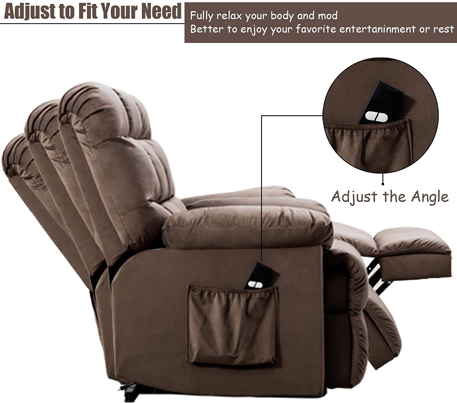 CASAINC L9693D51-D129 recliners - View #6