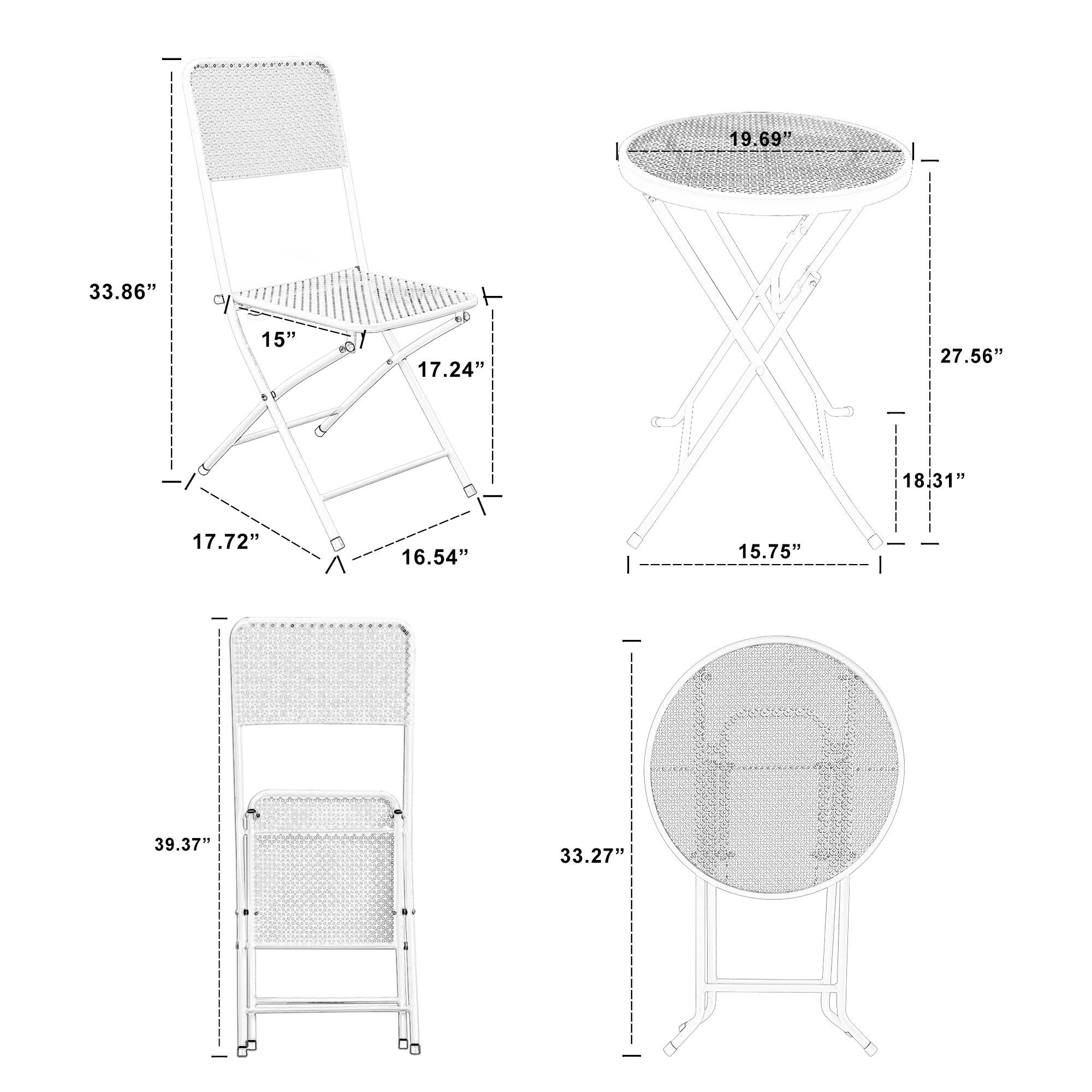 Bayfeve BF-0041MSH Patio-Dining-Sets - View #3
