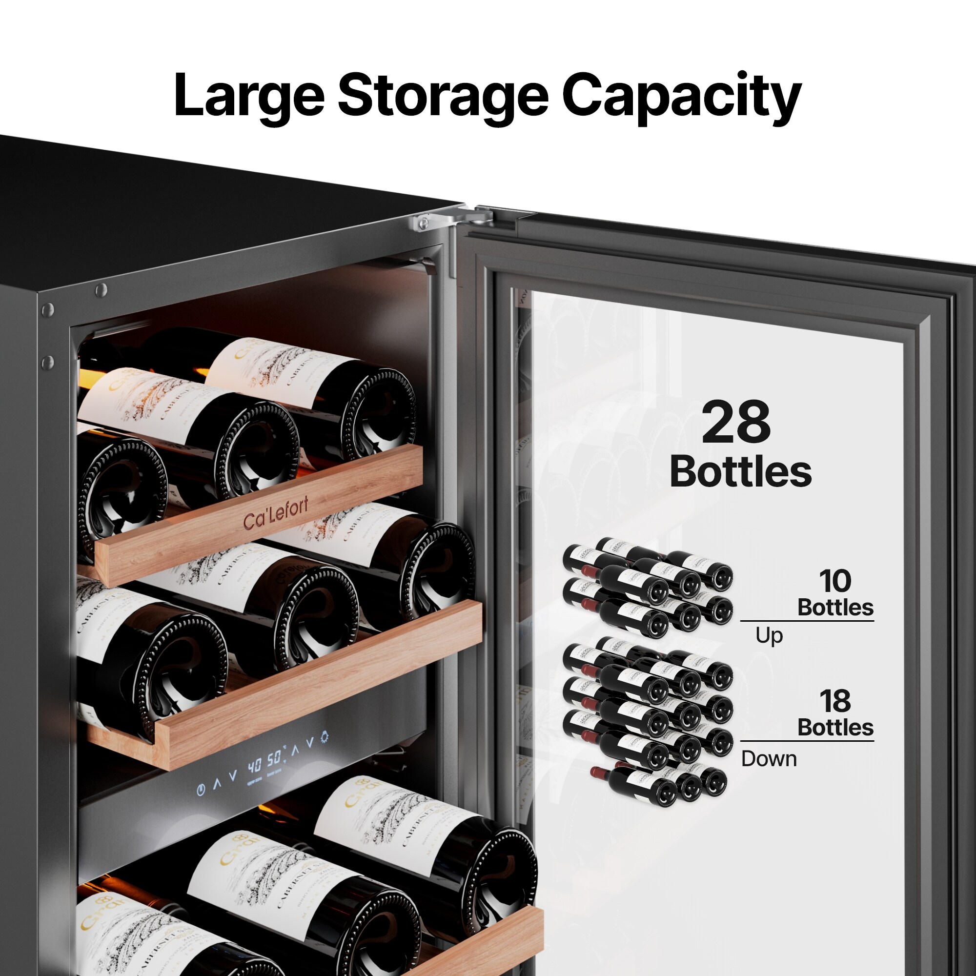 Ca'Lefort CLF-WD15-LS Wine-Chillers - View #4