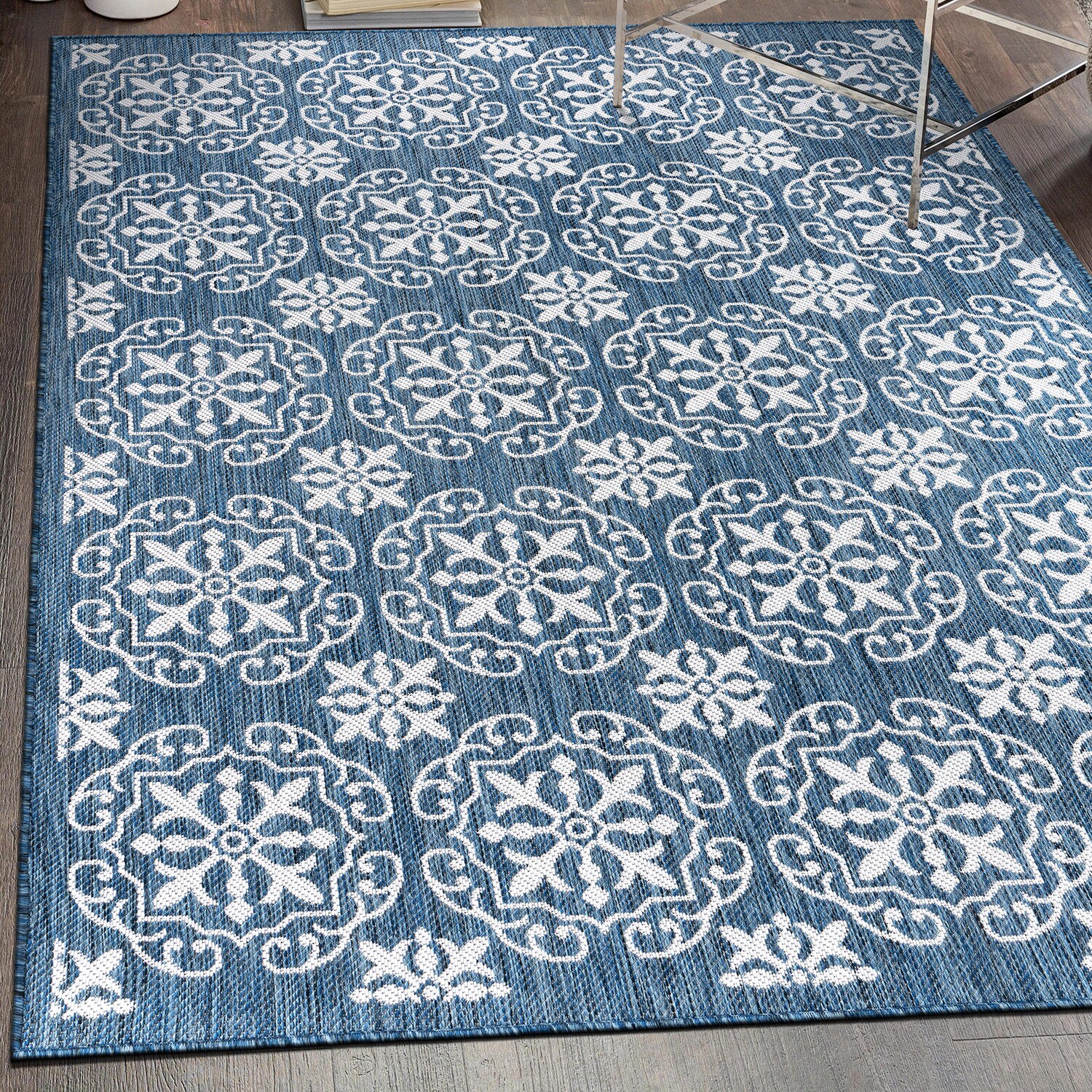 World Rug Gallery 119NAVY5X7 rugs - View #9