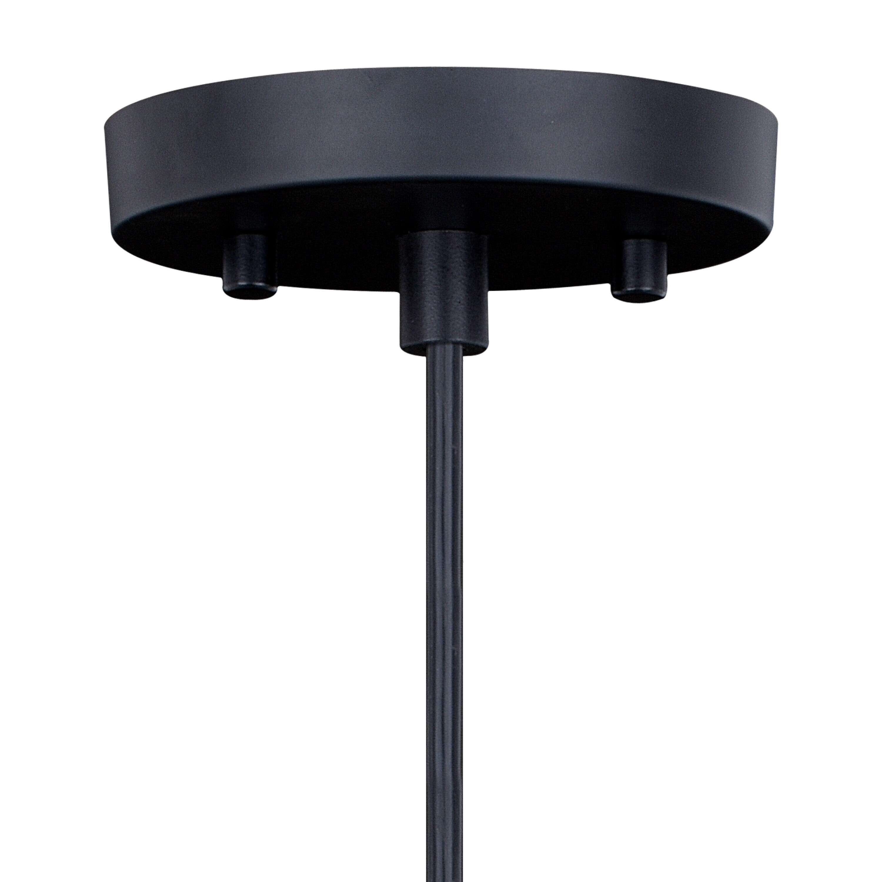 Millie Mini Jar Pendant in Oil Rubbed Bronze with Glass Shade