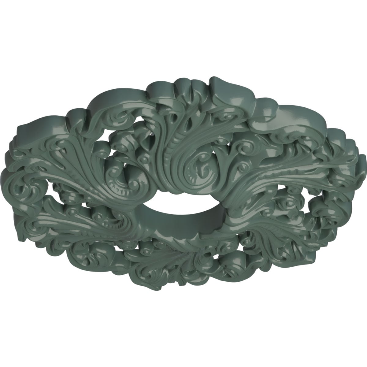 Ekena Millwork CM19ORCBF Ceiling-Medallions - View #2