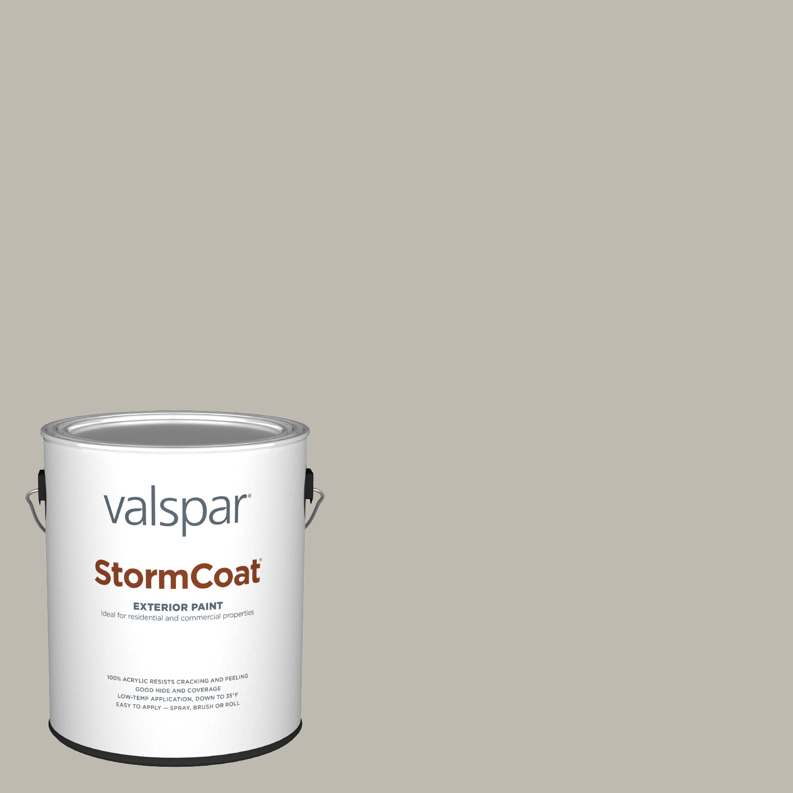 Valspar 6003-1B-147491 Storm Coat Semi-gloss Frappe 6003-1B Latex Exterior ( 1-gallon )