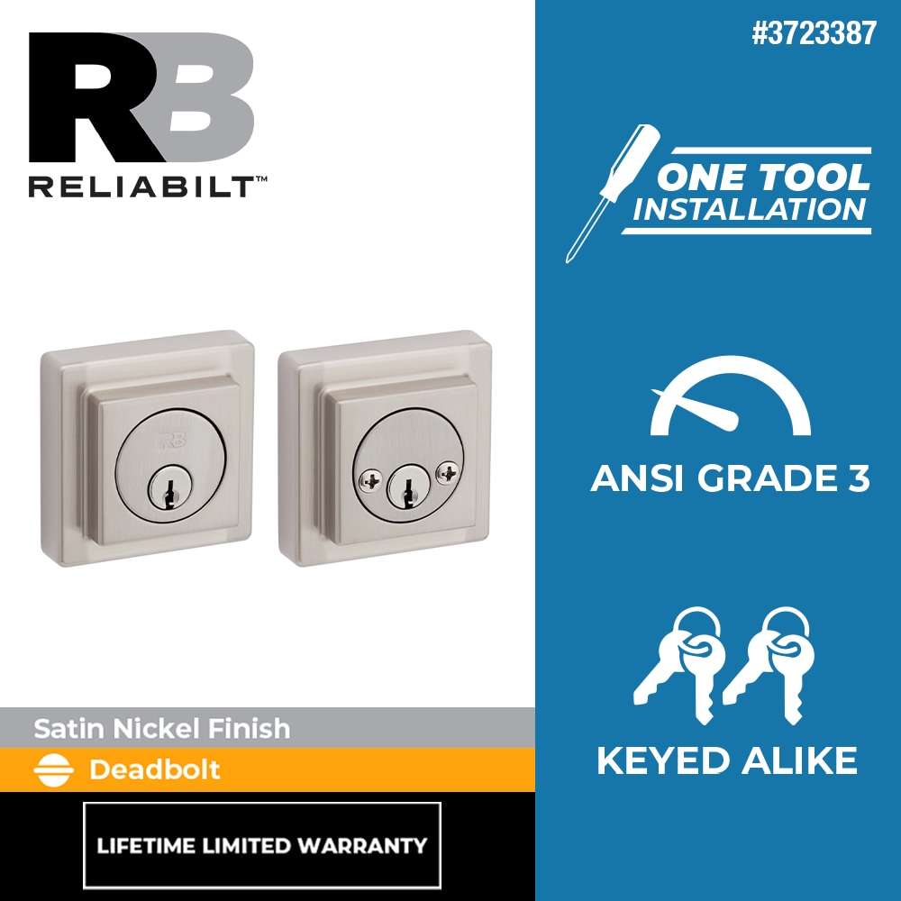 RELIABILT 93720-018 Door-Deadbolts - View #2