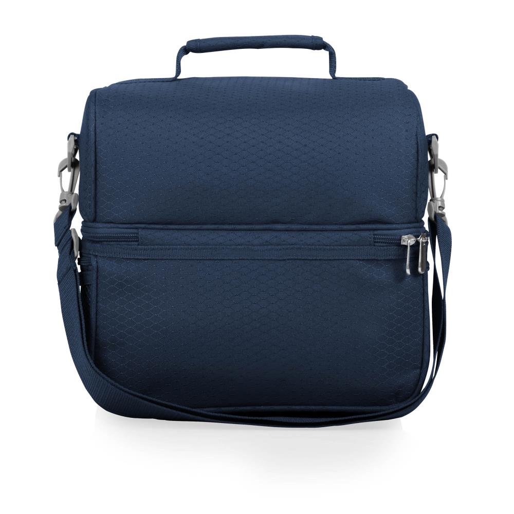 PICNIC TIME - On The Go Lunch Bag - Soft Cooler Lunch Box - Insulated Lunch  Bag, (Navy Blue)
