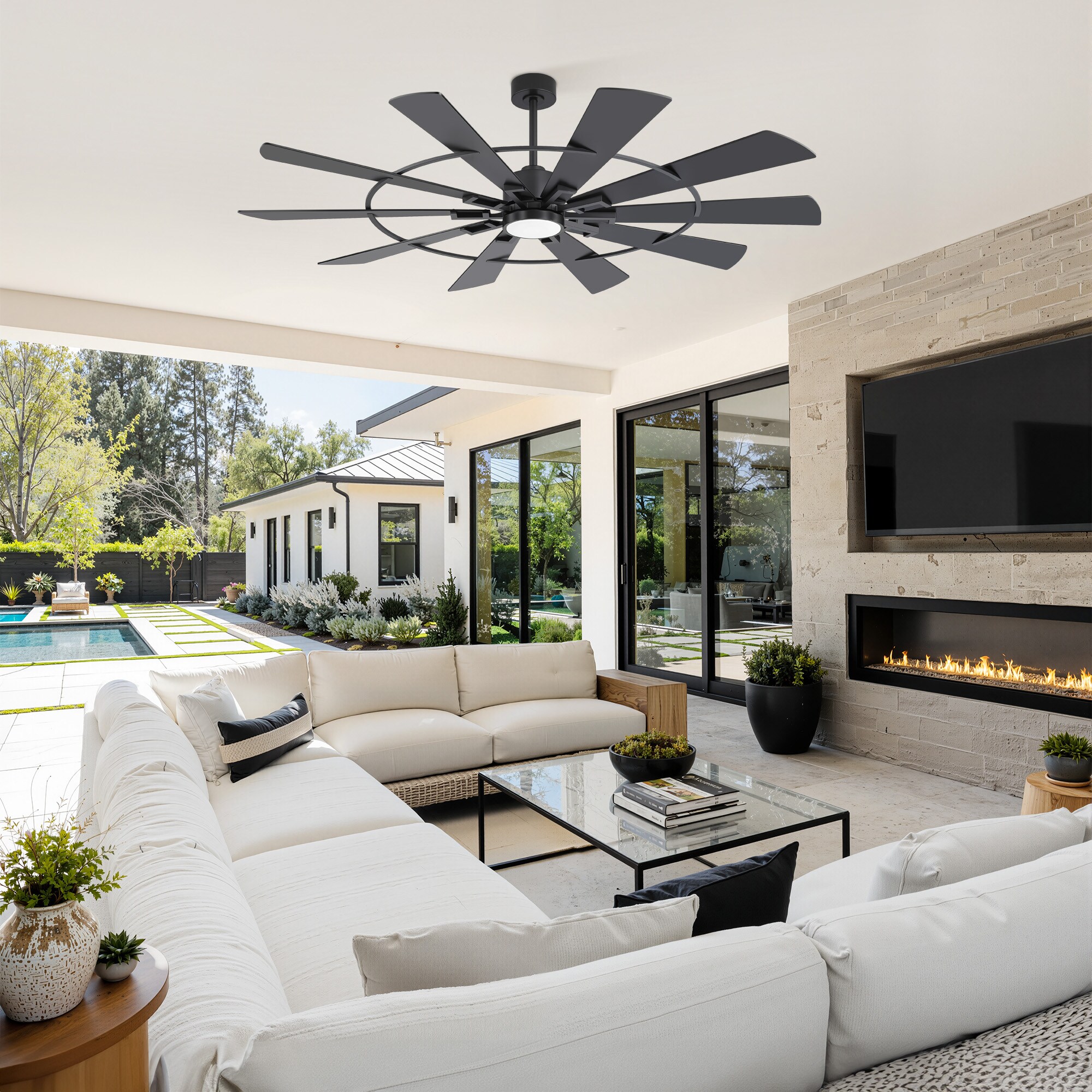 Flashwind A40ZY40038BK Ceiling-Fans - View #4