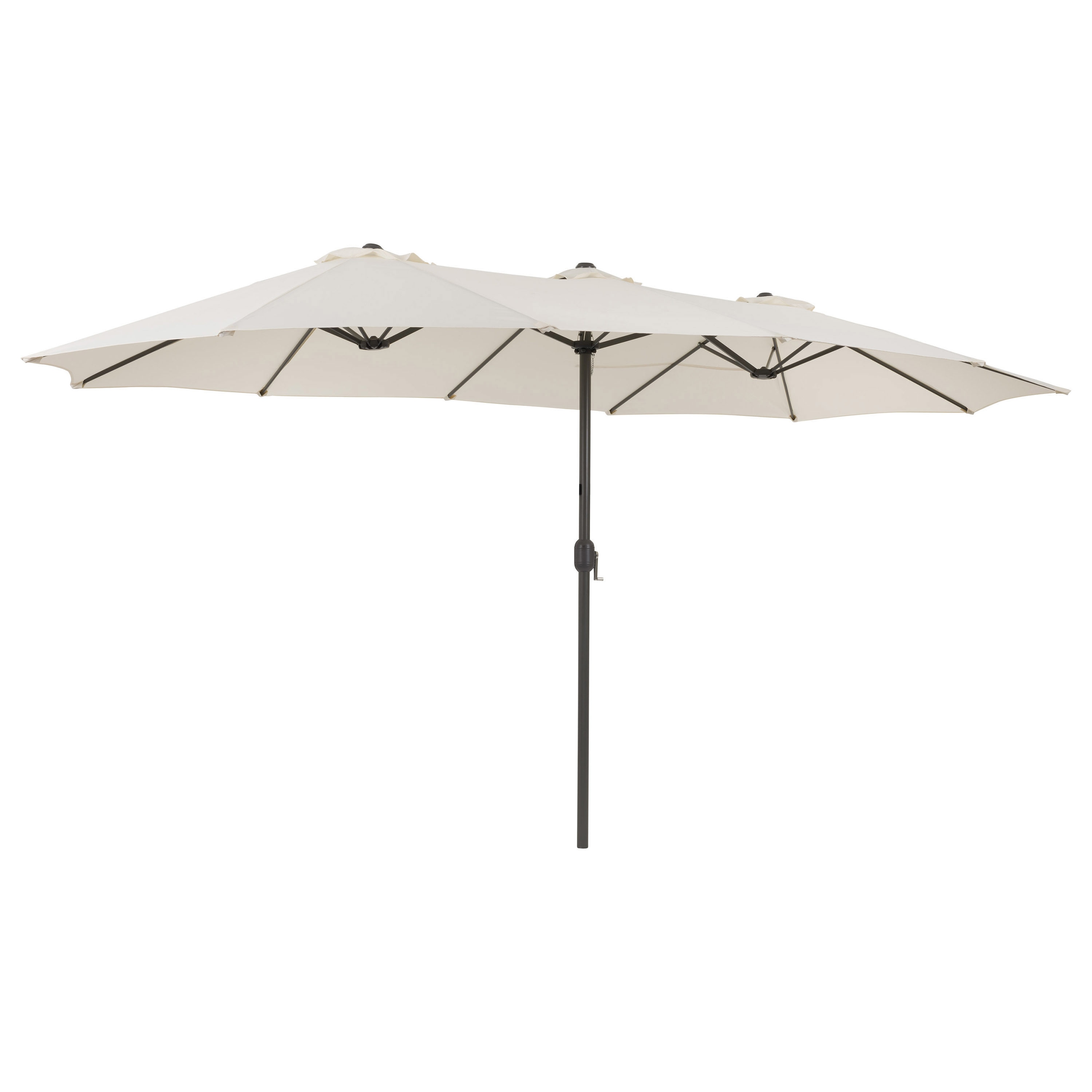CorLiving 15-ft No-tilt Market Patio Umbrella in the Patio Umbrellas  department at
