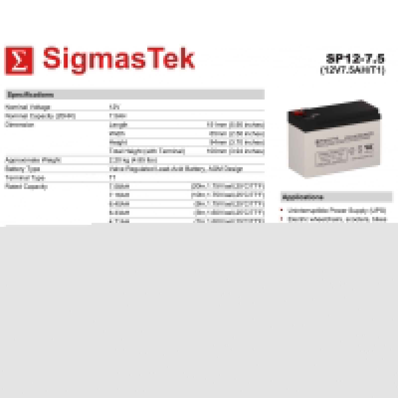 SigmasTek 652029355885 Device-Replacement-Batteries - View #3
