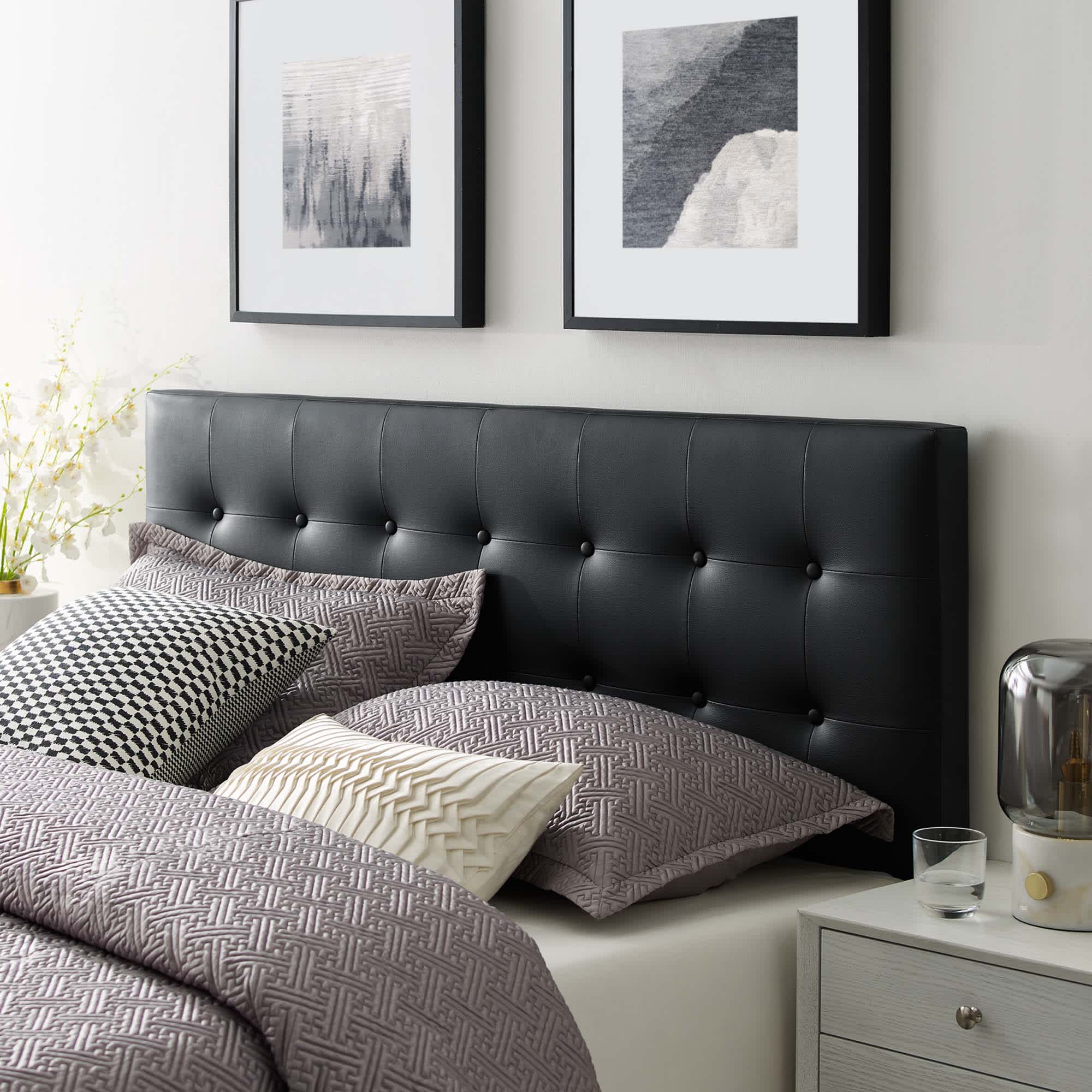 Modway MOD-5173-BLK Upholstered-Headboards - View #7