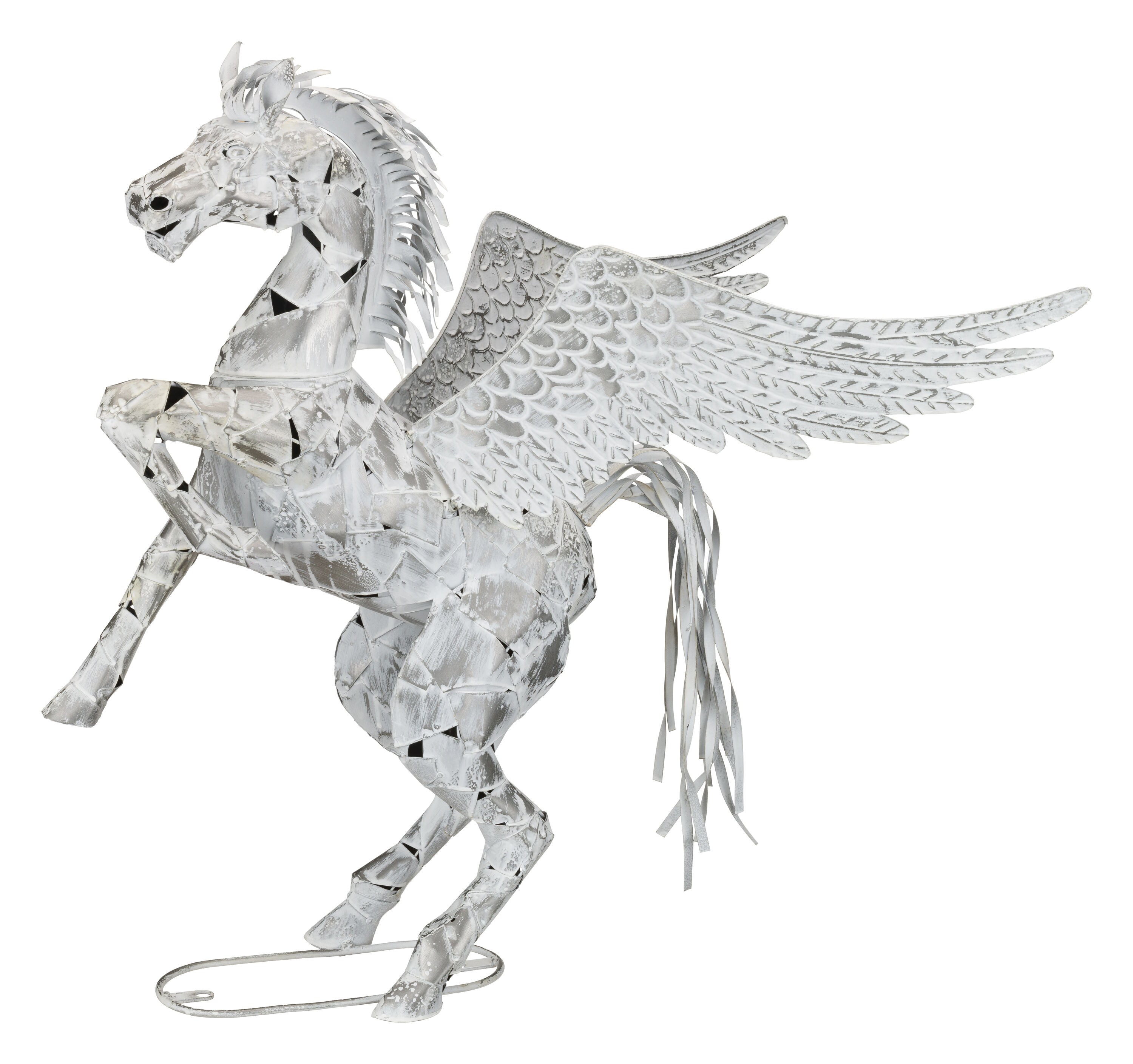 Desk Art Craft Pegasus Action Figure DIY Model Kits Metalwork Gift Education 