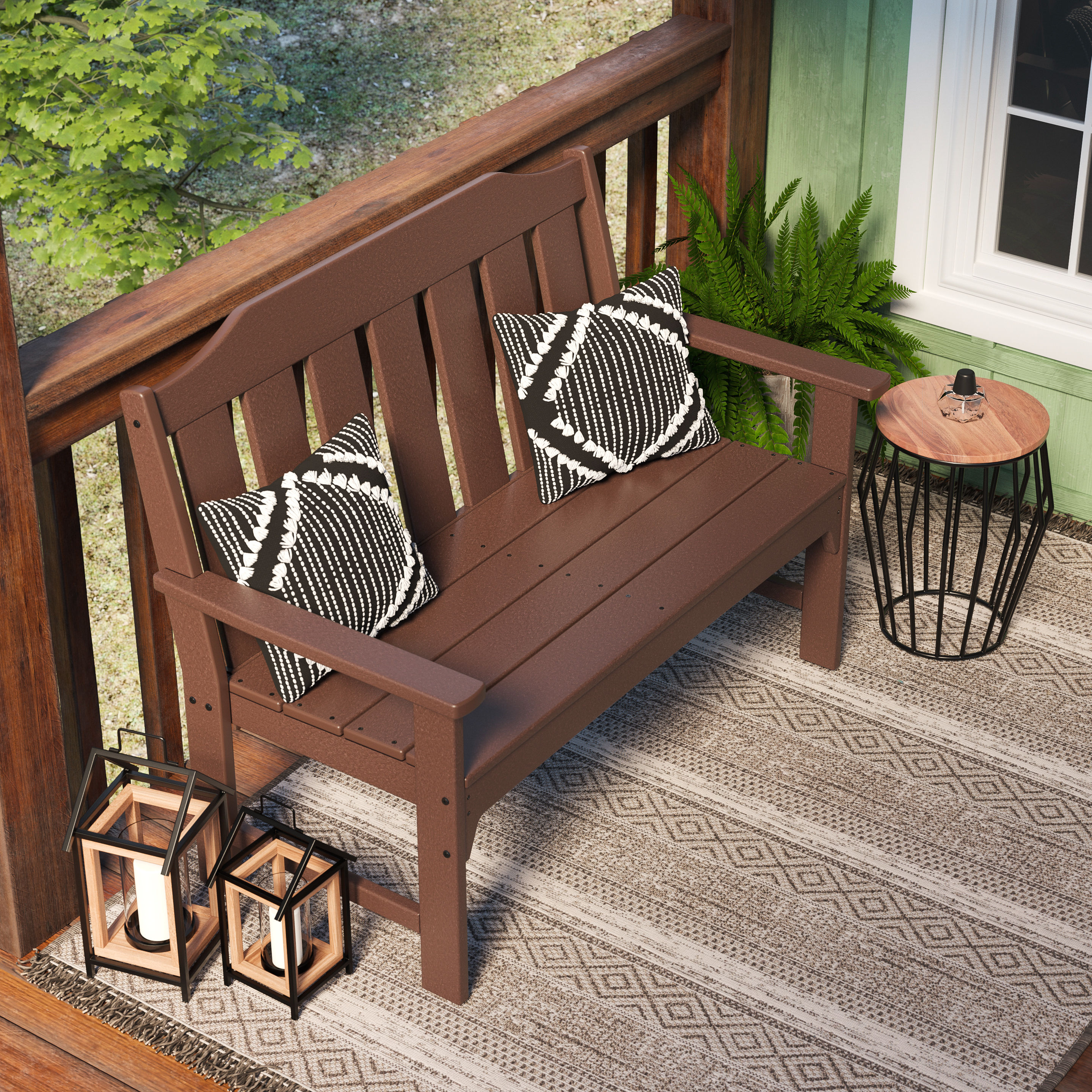 allen + roth by POLYWOOD ARBN48MA benches - View #4