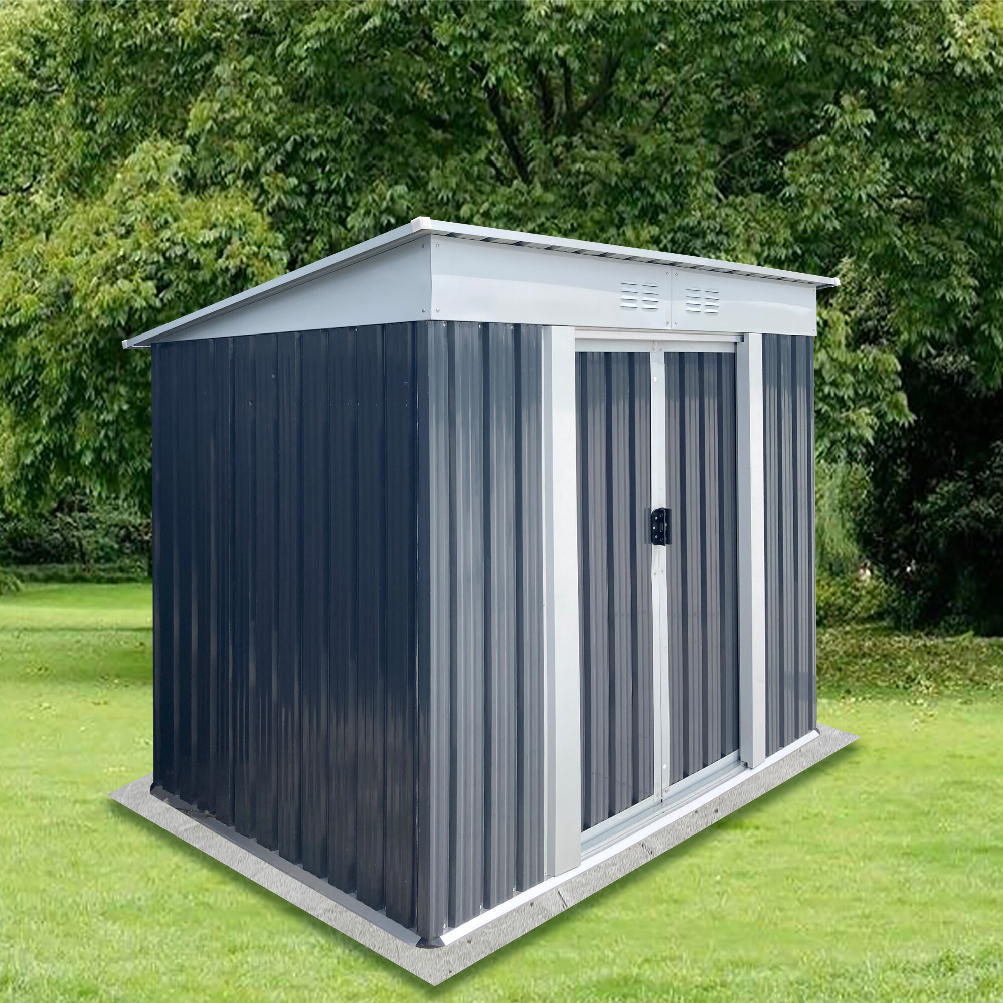 Clihome CL-W2794-92887 Metal-Storage-Buildings-Sheds - View #2