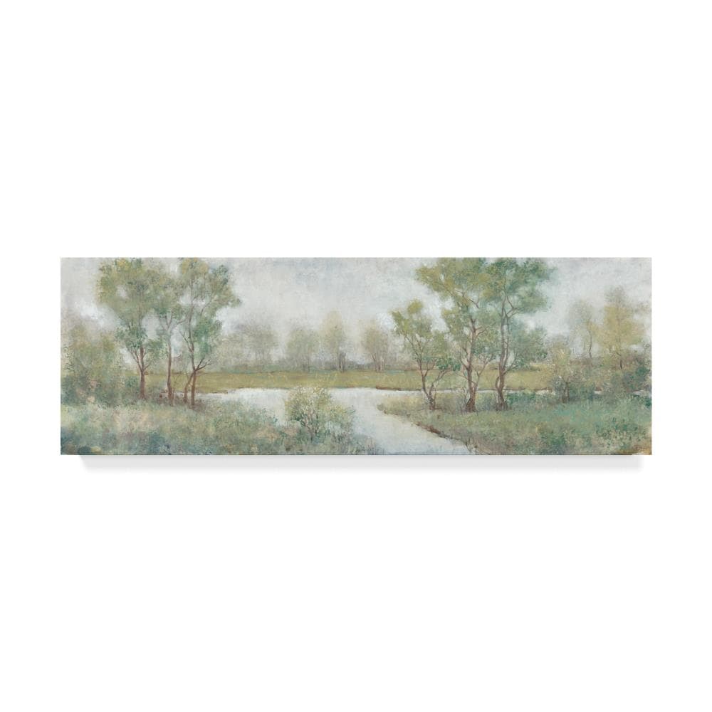 Trademark Fine Art WAG04075-C824GG Framed 8-in H x 24-in W Landscape Print on Canvas
