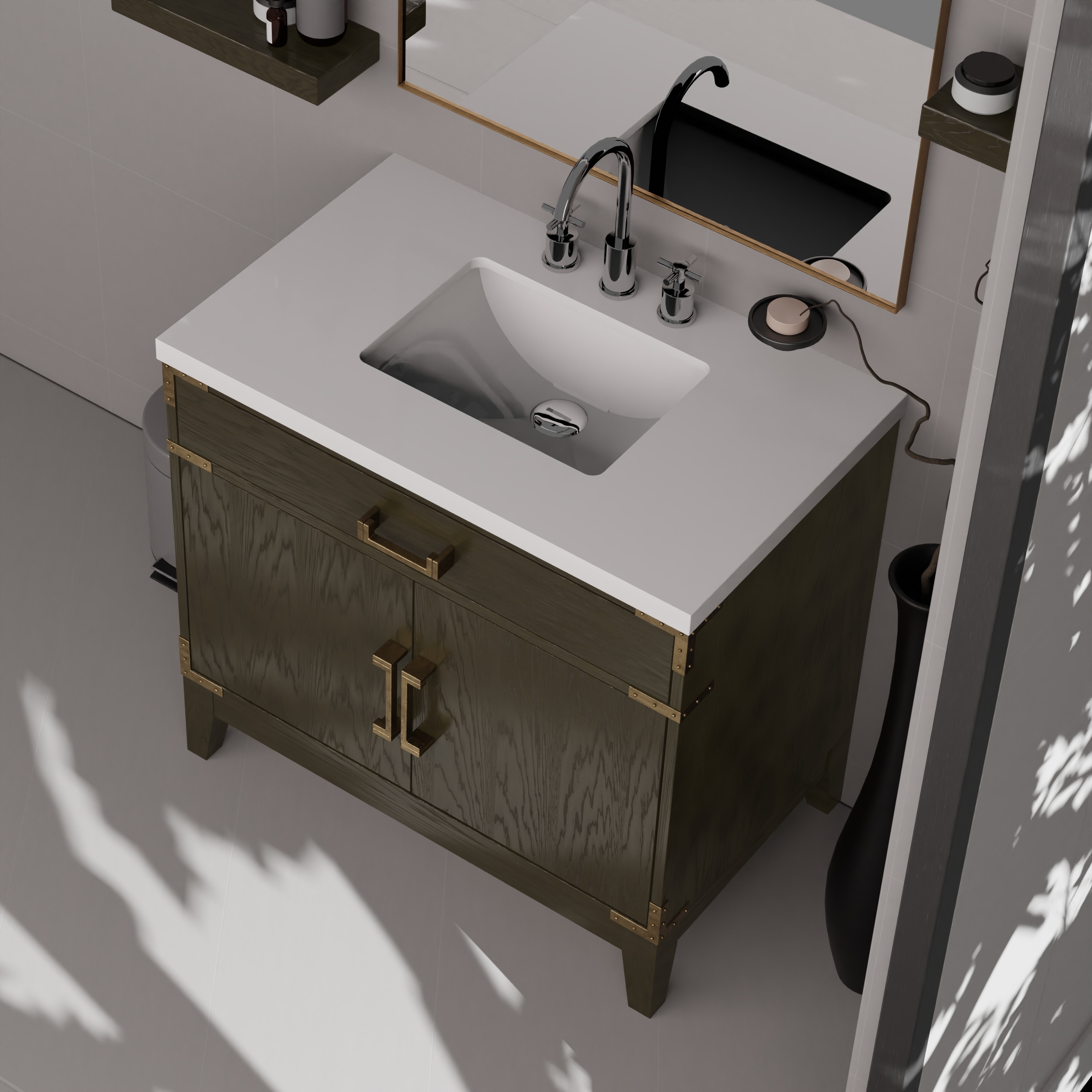 Lexora LVW36SK200 Bath-Vanity-Combo - View #8
