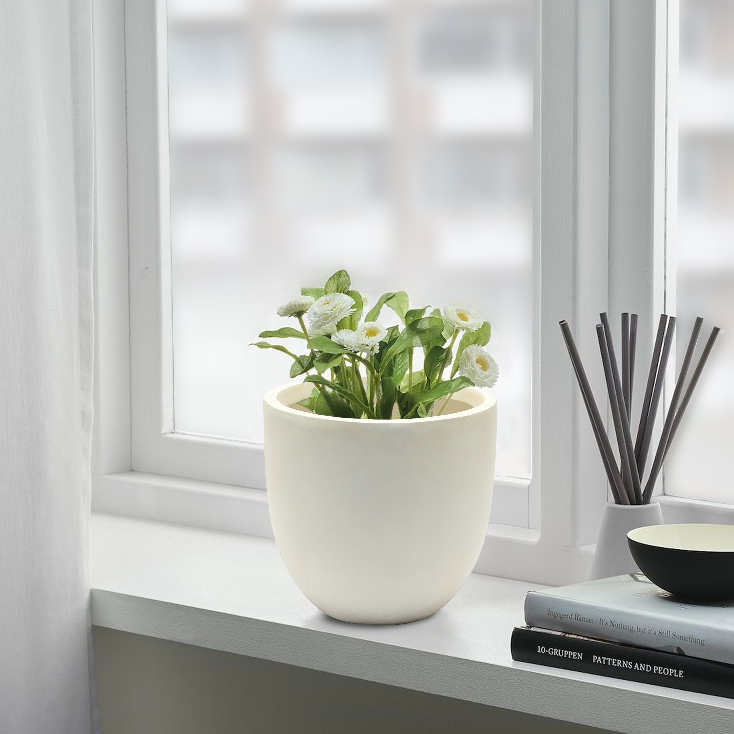 LuxenHome WH033-W Planter-Window-Box - View #5
