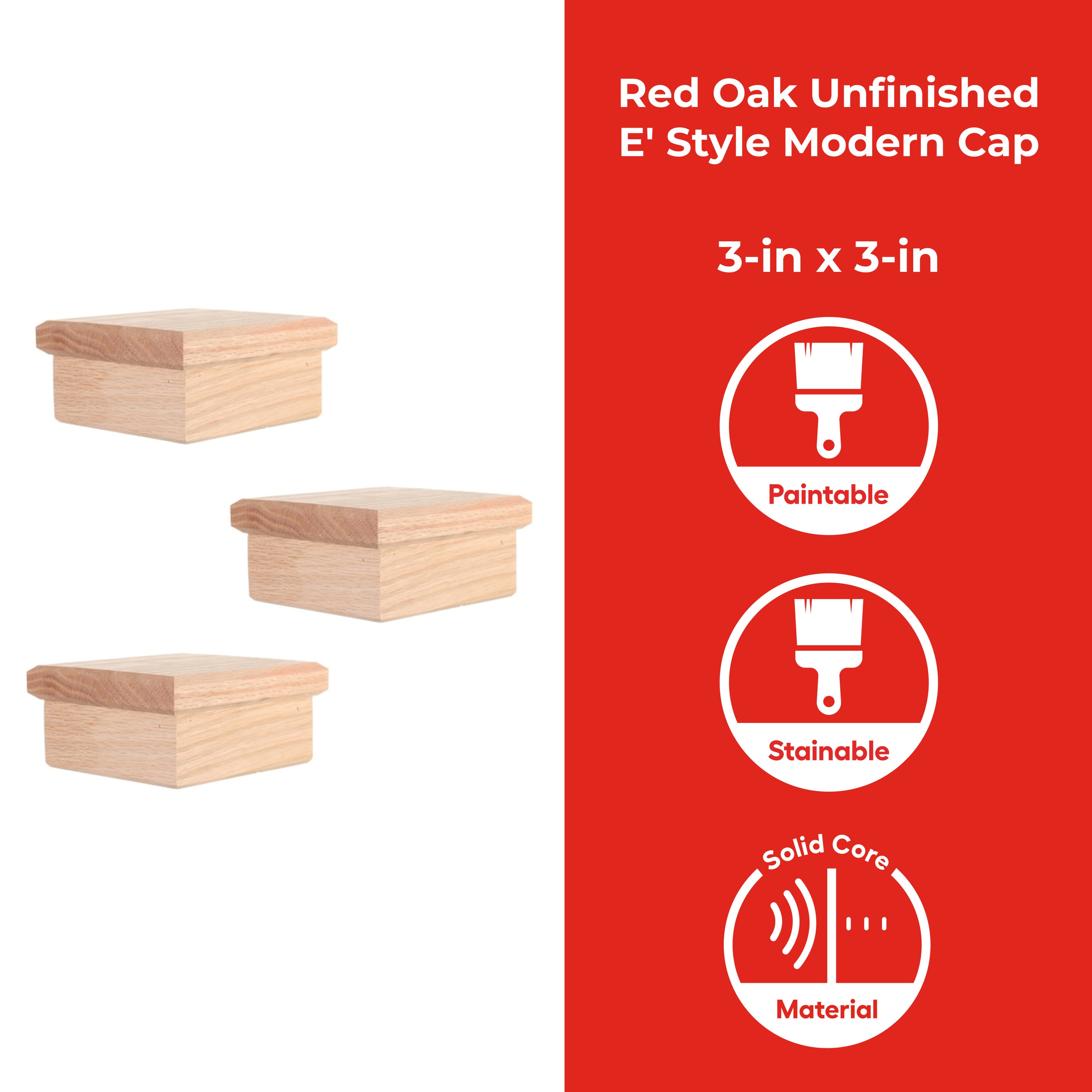 RELIABILT WGE300OAK Interior-Stairpart-Newel-Posts - View #2