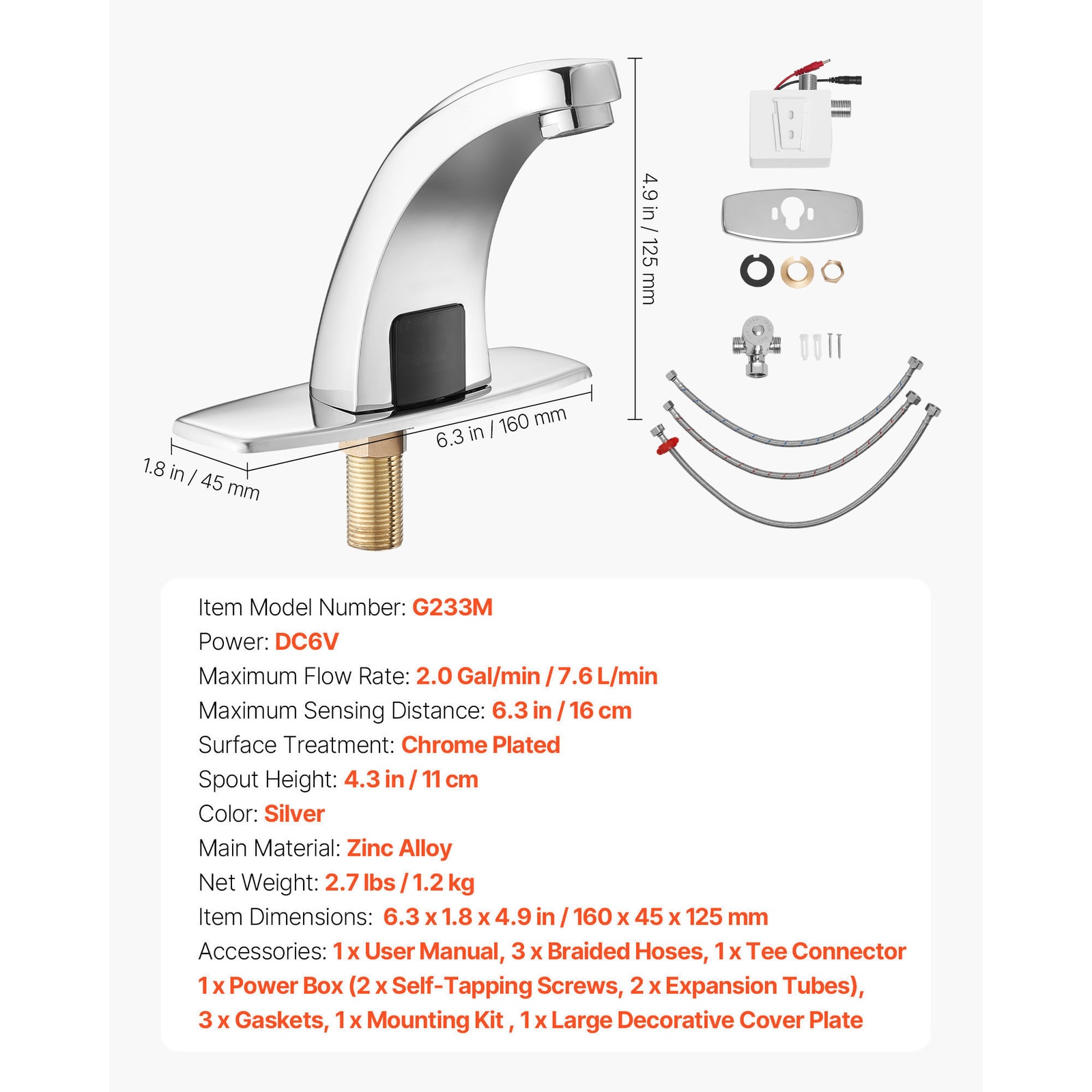 Mecale YAS-D664J6 Lavatory-Faucets - View #7