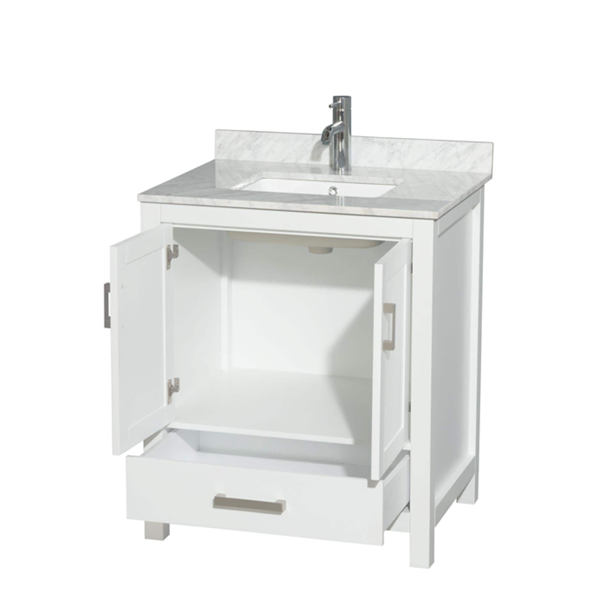 Wyndham Collection WCS141430SWHCMUNSMXX Bath-Vanity-Combo - View #2