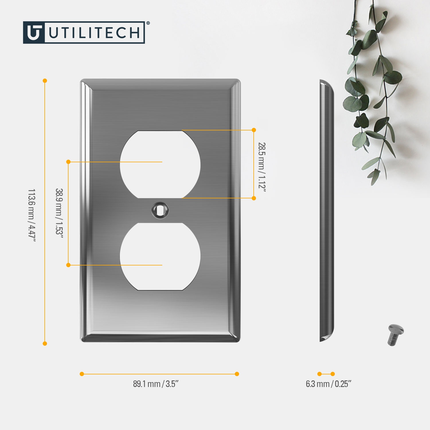 Utilitech 21SBS Electrical-Wall-Plates - View #3