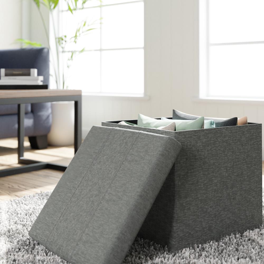Brookside BS0001OST15GR Indoor-Ottomans - View #2