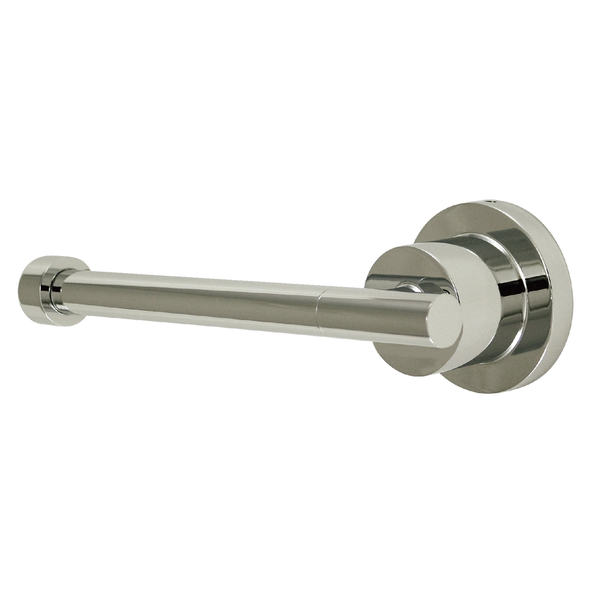 Kingston Brass WL82181 Concord Polished chrome Wall mount Single post Toilet Paper Holder 1 -Rolls with Storage