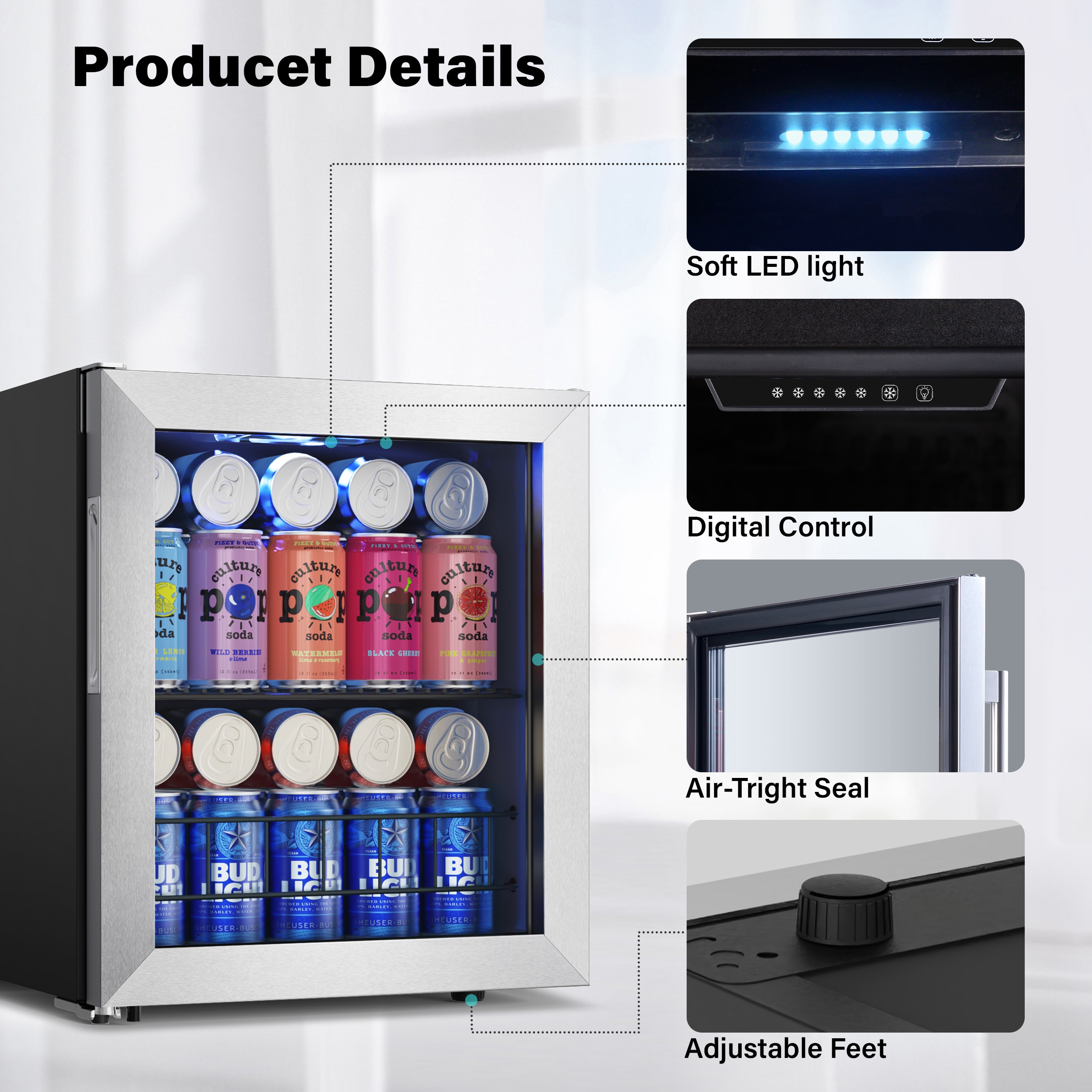 Yeego YEG-BSJC46-LS Beverage-Dispensers - View #2