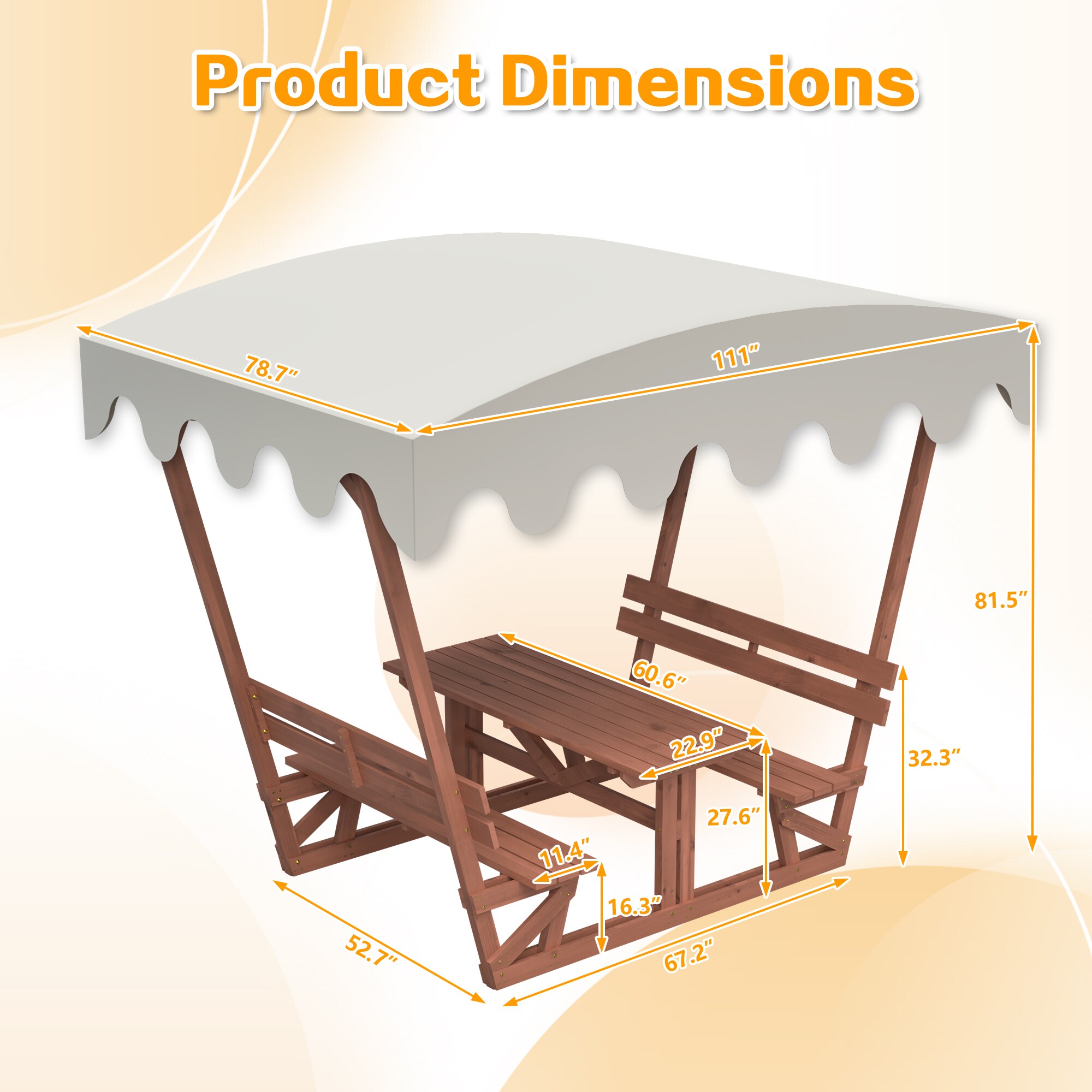 LOVMOR SF-H-W1422S00057 Patio-Tables - View #2