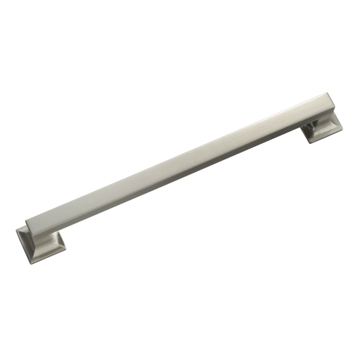 Hickory Hardware P3016-SN-5B Studio 13-in , 330mm Center to Center Satin Nickel Rectangular Handle For Use on Appliances Drawer Pulls 5 -Pack