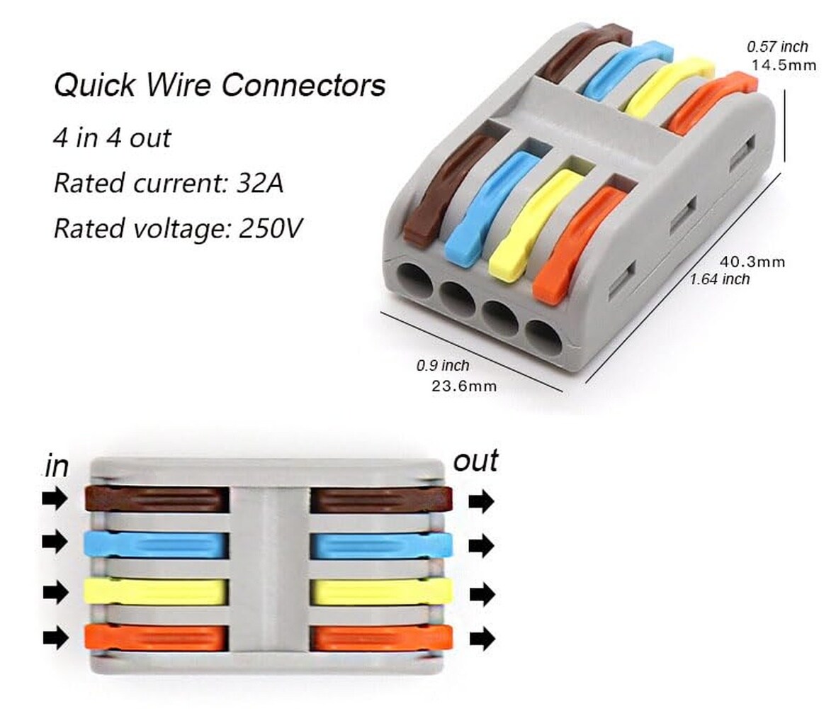Afoxsos LAF0822FA1232 Wire-Connectors - View #4